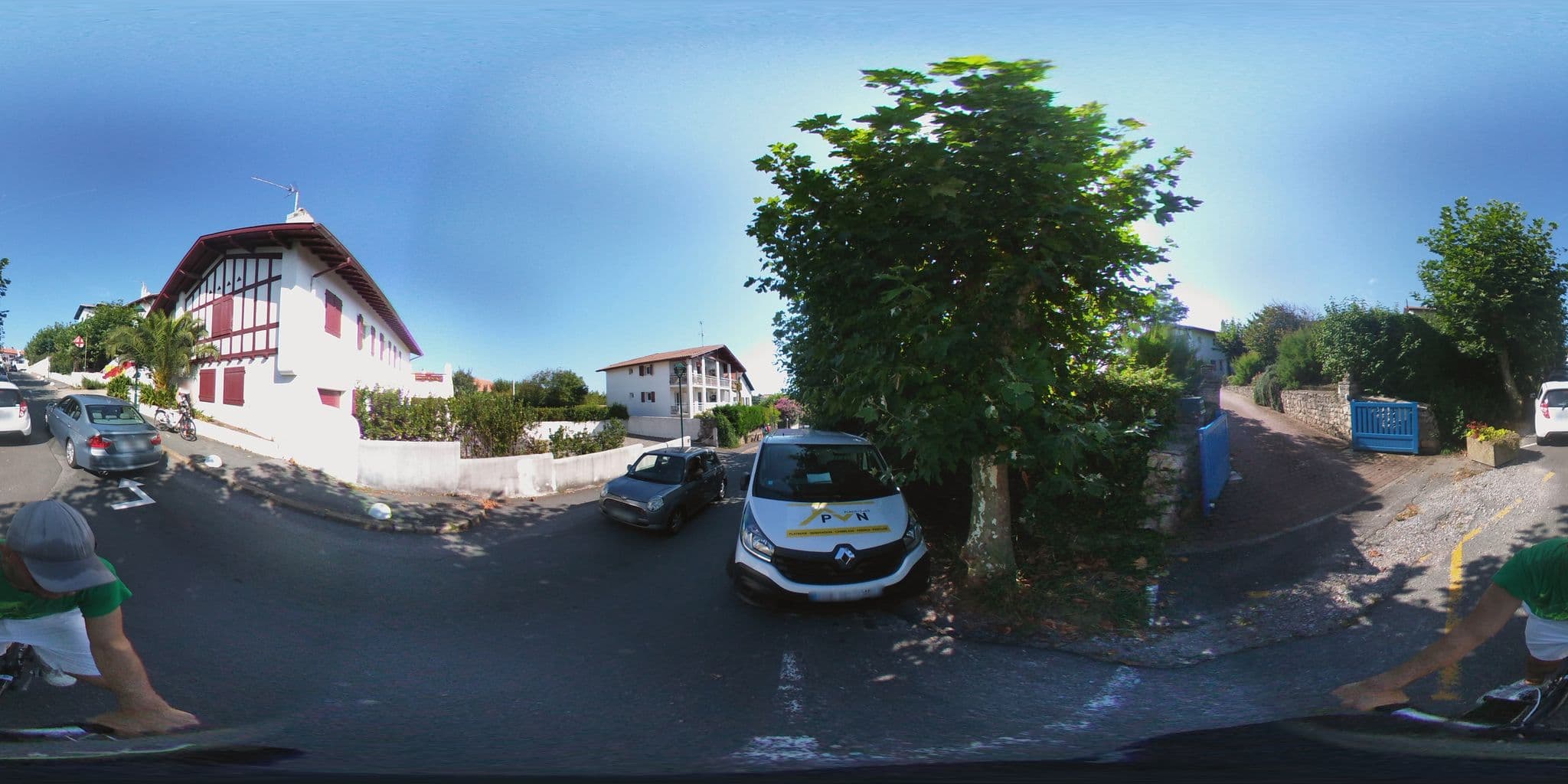 Street view near Pension Marienia, Guéthary — © cartocite (CC BY-SA · Mapillary)