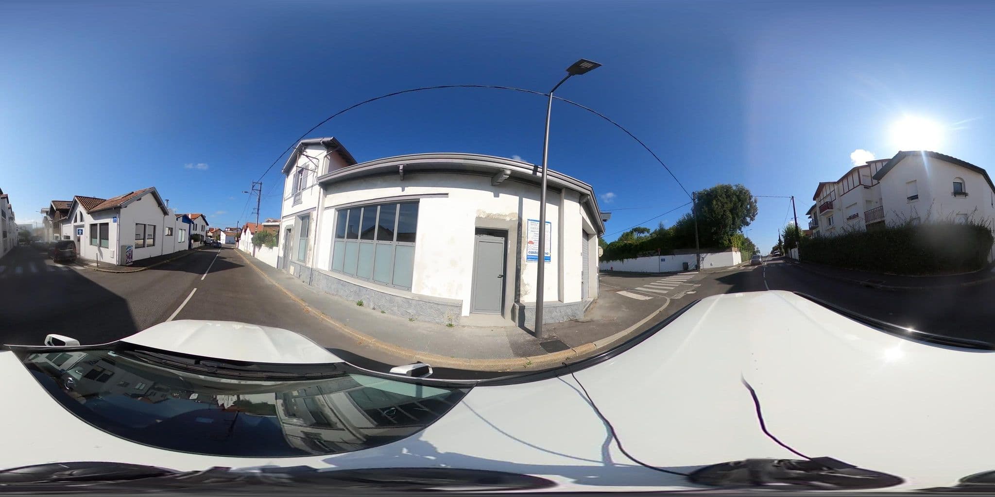 Street view near Xokoan, Biarritz — © sanjorgepinho (CC BY-SA · Mapillary)