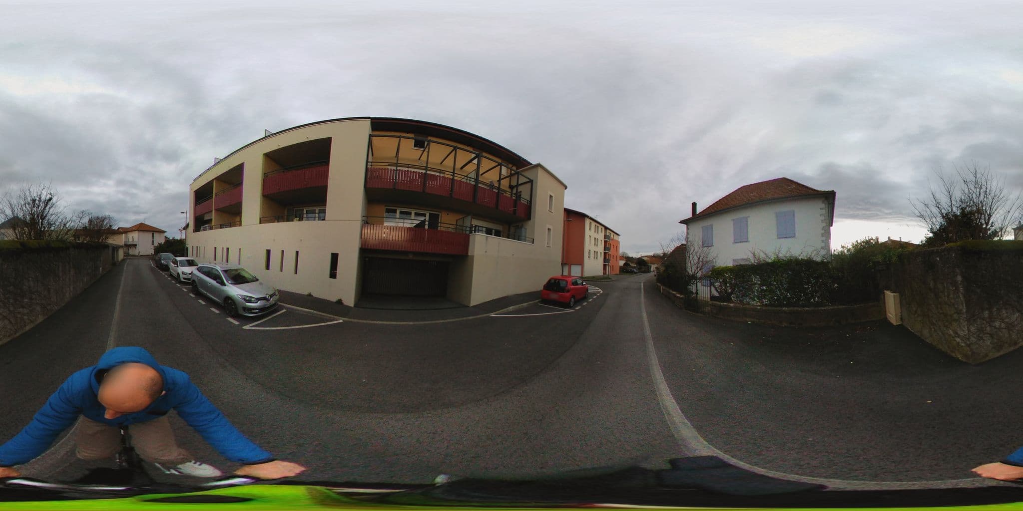 Street view near Hôtel de la Terrasse, Boucau — © cartocite (CC BY-SA · Mapillary)