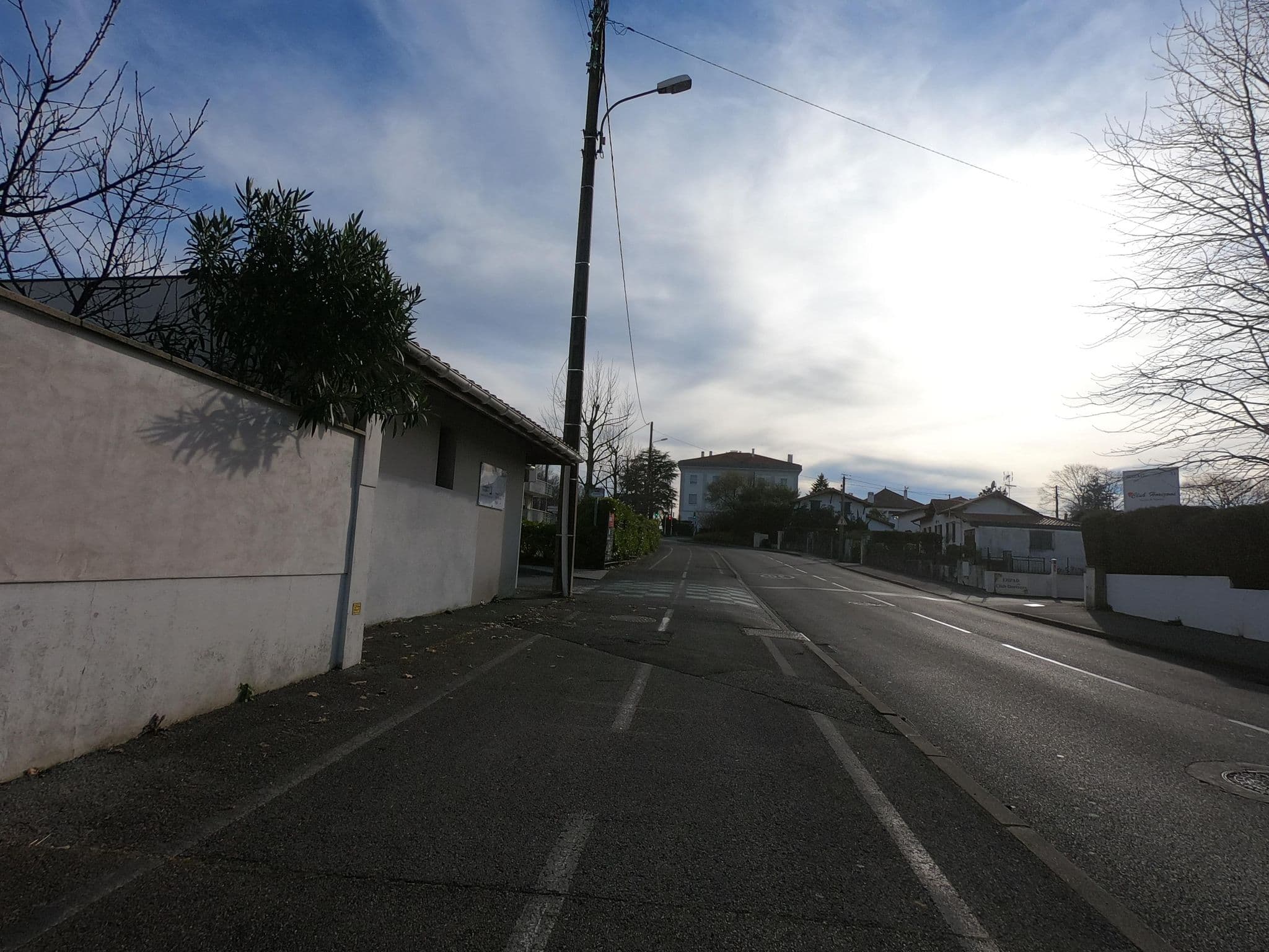 Street view near Hôtel Club Horizons, Anglet — © txominh (CC BY-SA · Mapillary)