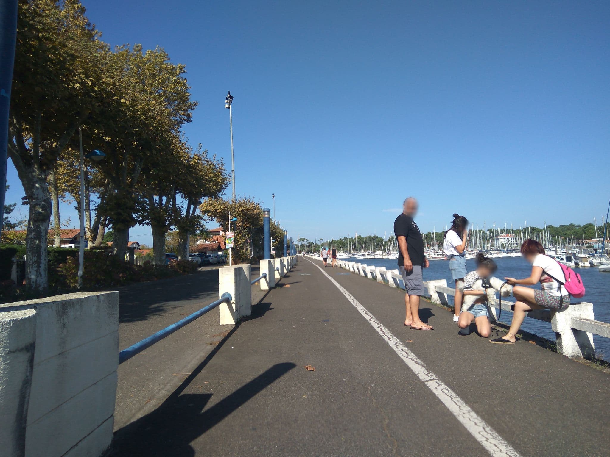 Street view near Hôtel Restaurant le Bellevue, Capbreton — © c64 (CC BY-SA · Mapillary)