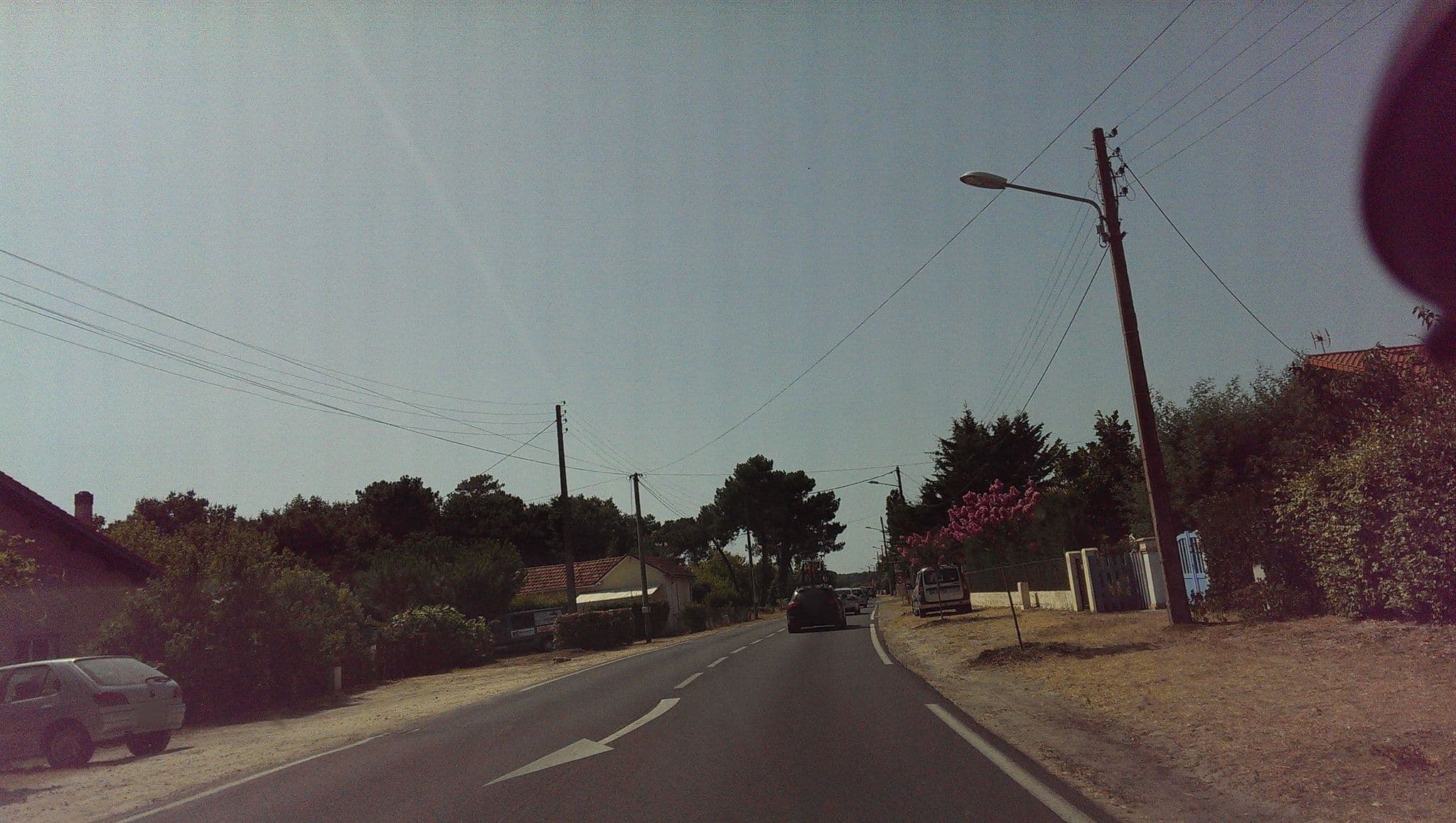 Street view near Cit'Hotel le Cornouaille Hôtel, Mimizan — © roraima (CC BY-SA · Mapillary)