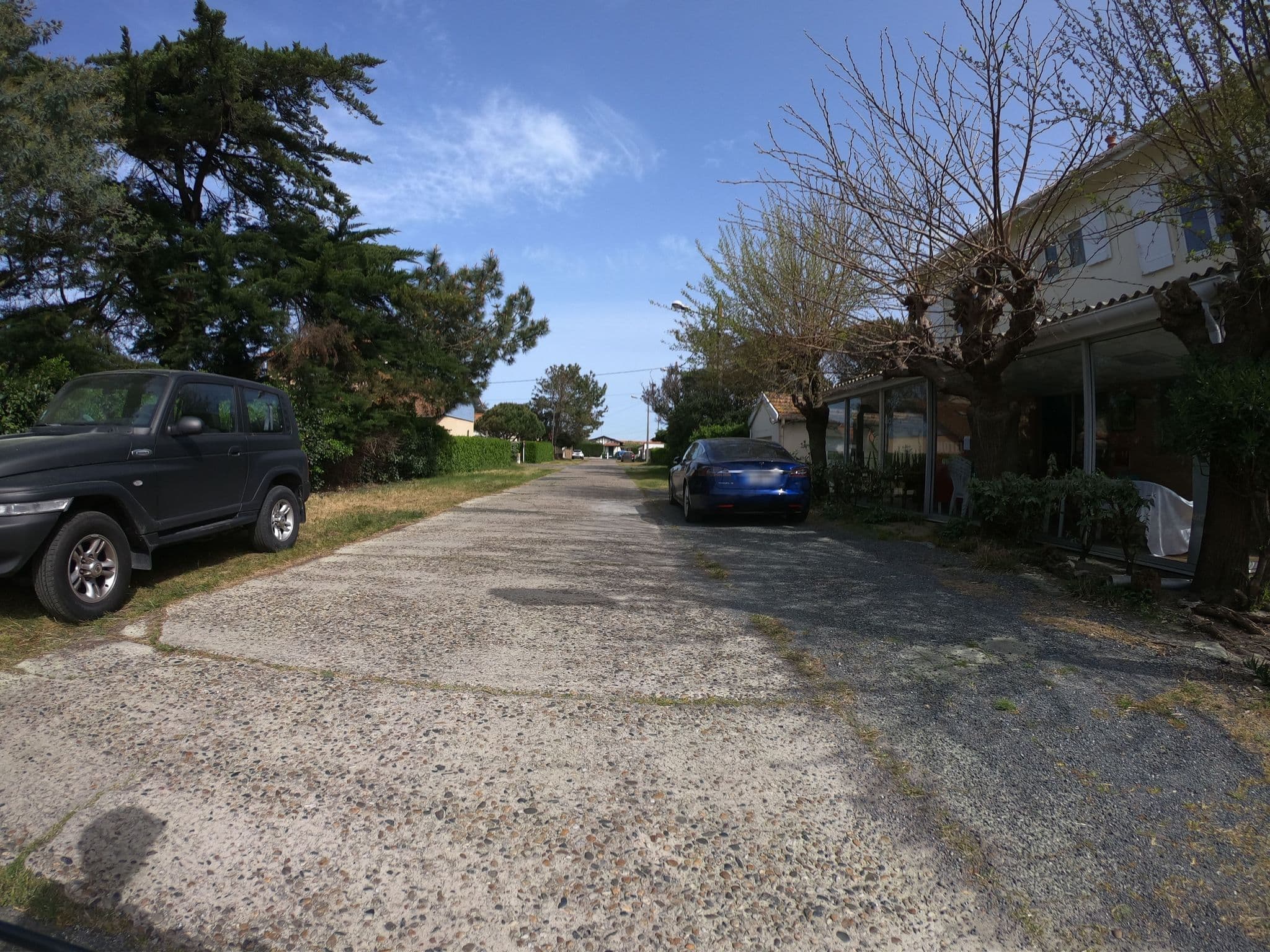 Street view near Hôtel au Bon Landais, Biscarrosse — © gitouche (CC BY-SA · Mapillary)