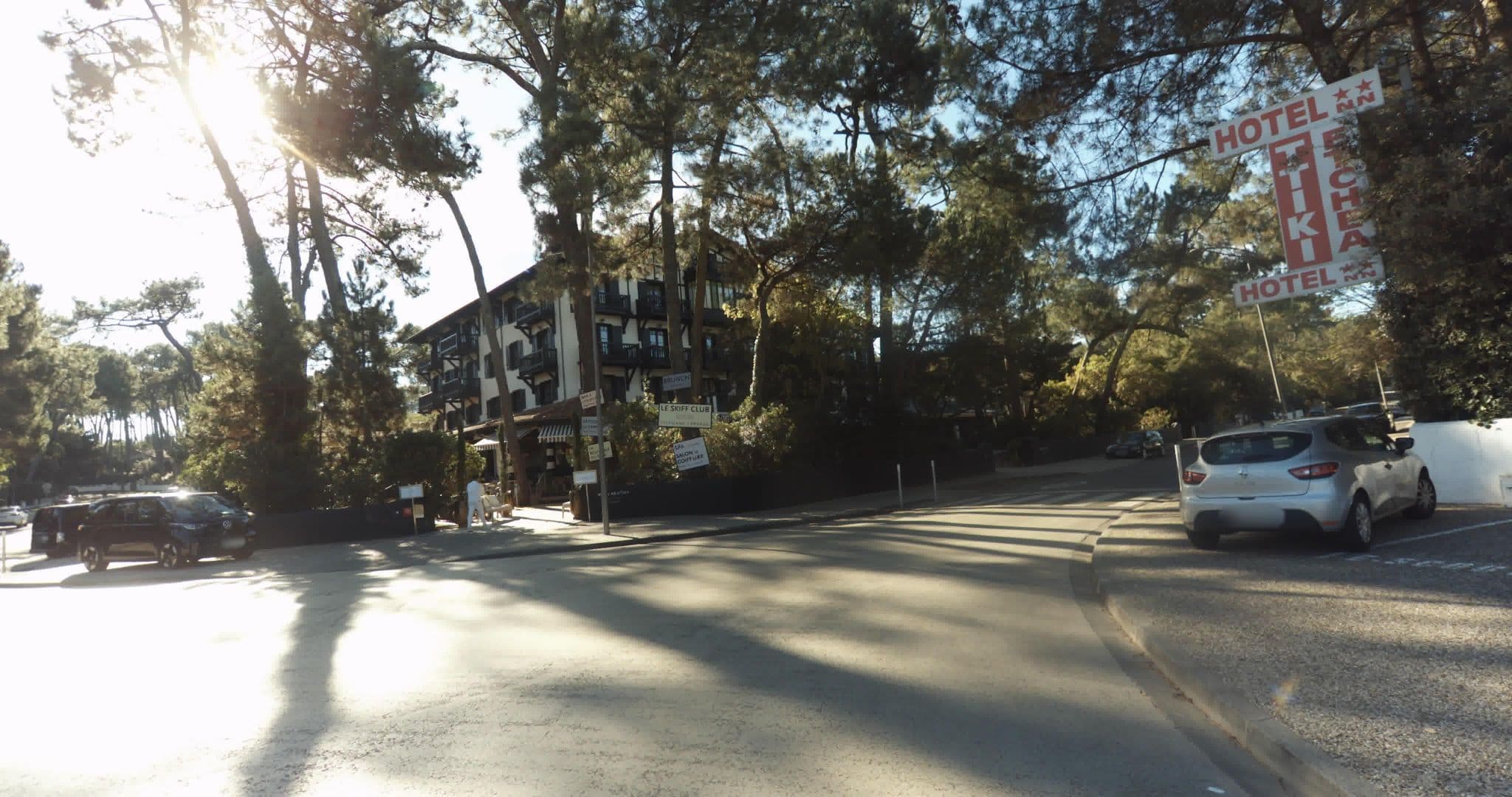 Street view near Hôtel Ha(a)ïtza, La Teste-de-Buch — © sogefi (CC BY-SA · Mapillary)