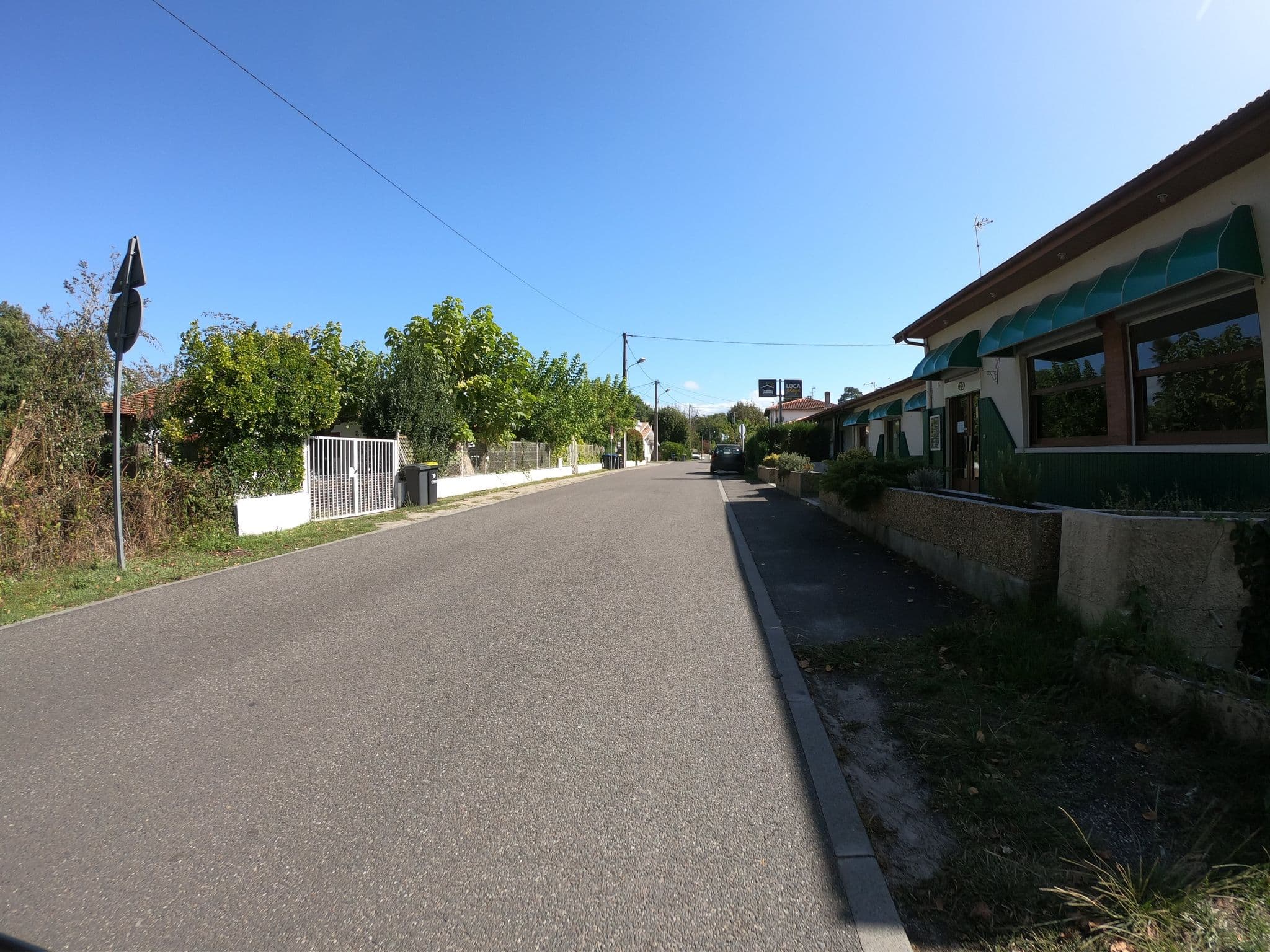 Street view near Locaplage, Lanton — © gitouche (CC BY-SA · Mapillary)