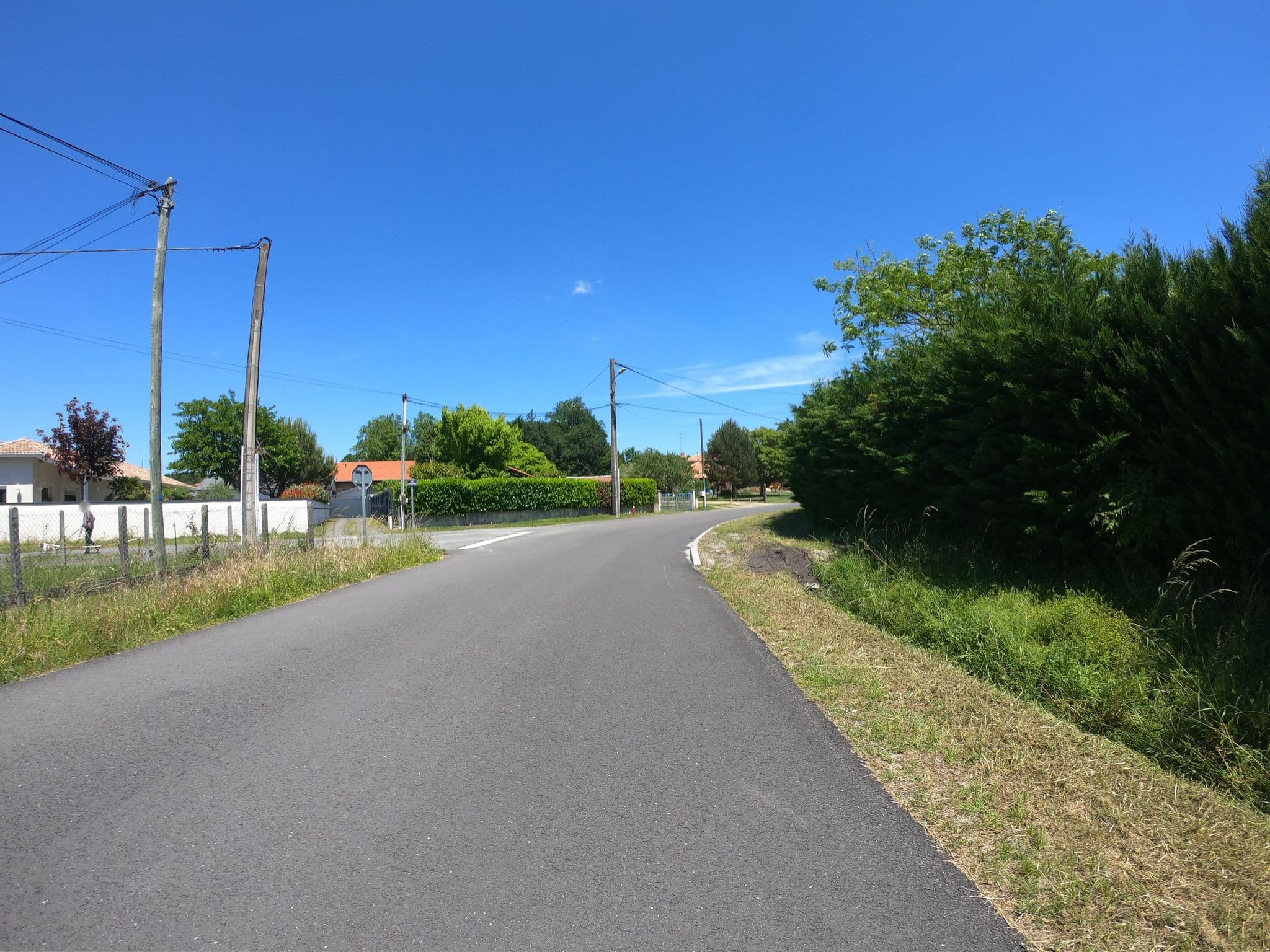 Street view near Au Havre de Paix, Mios — © gitouche (CC BY-SA · Mapillary)