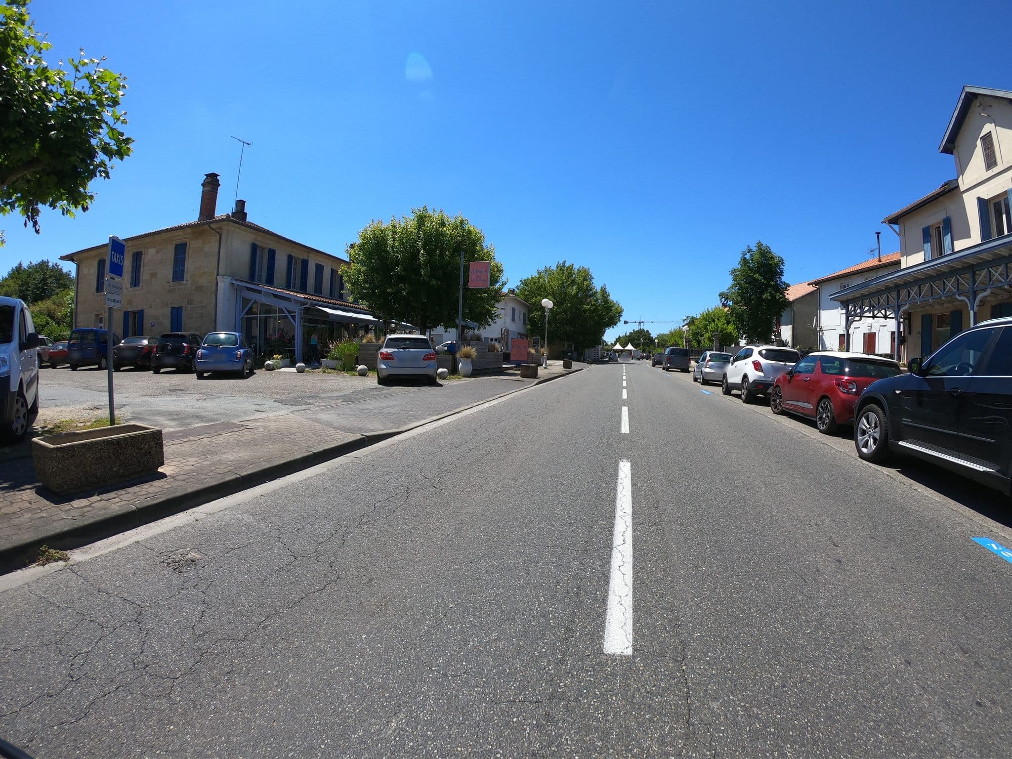 Street view near Le Relais de la Côte d'Argent, Sanguinet — © gitouche (CC BY-SA · Mapillary)