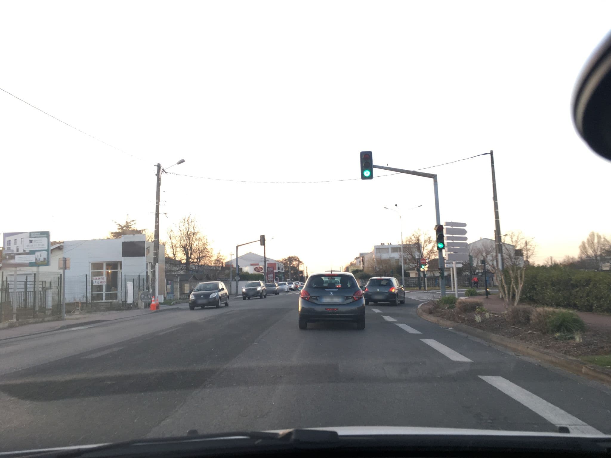 Street view near Hôtel Adel, Le Haillan — © sank (CC BY-SA · Mapillary)