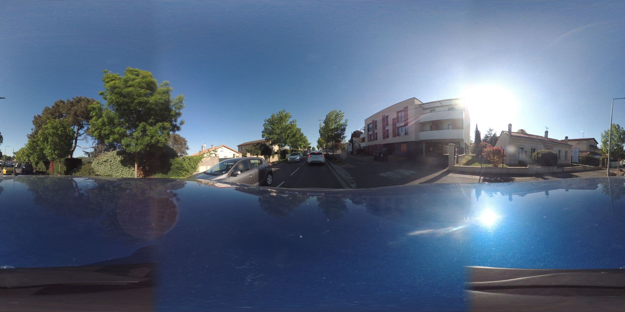 Street view near Les Criquets Hôtel**** Spa - Restaurant HC, Blanquefort — © max93600 (CC BY-SA · Mapillary)