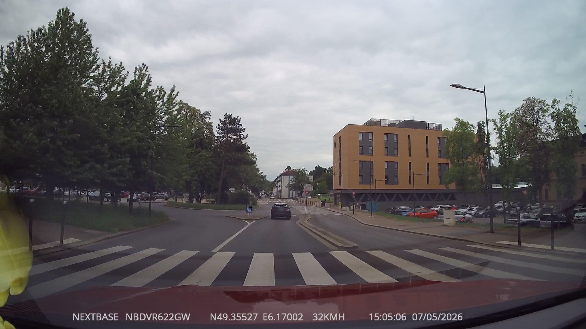 Street view near Auberge de jeunesse de Thionville, Thionville — © Vergilz (CC BY-SA · Mapillary)