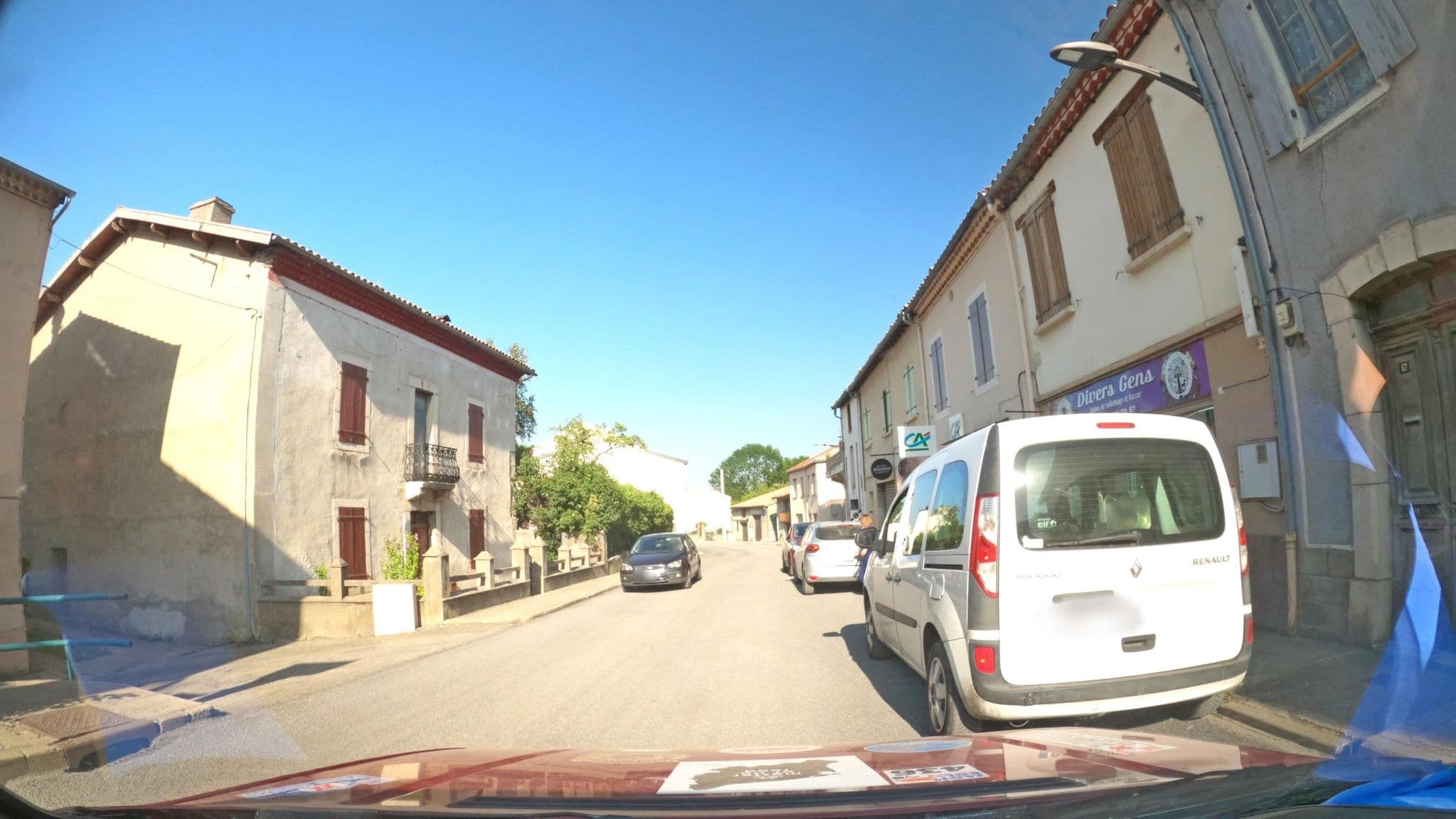 Street view near Hôtel Bayle, Bélesta — © masterofnoroad (CC BY-SA · Mapillary)