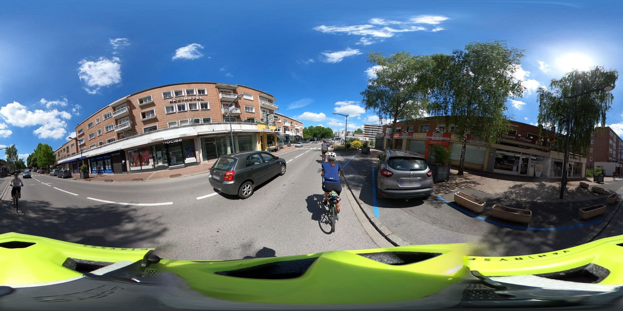 Street view near Rex Hôtel, Maubeuge — © Stefdegreef (CC BY-SA · Mapillary)
