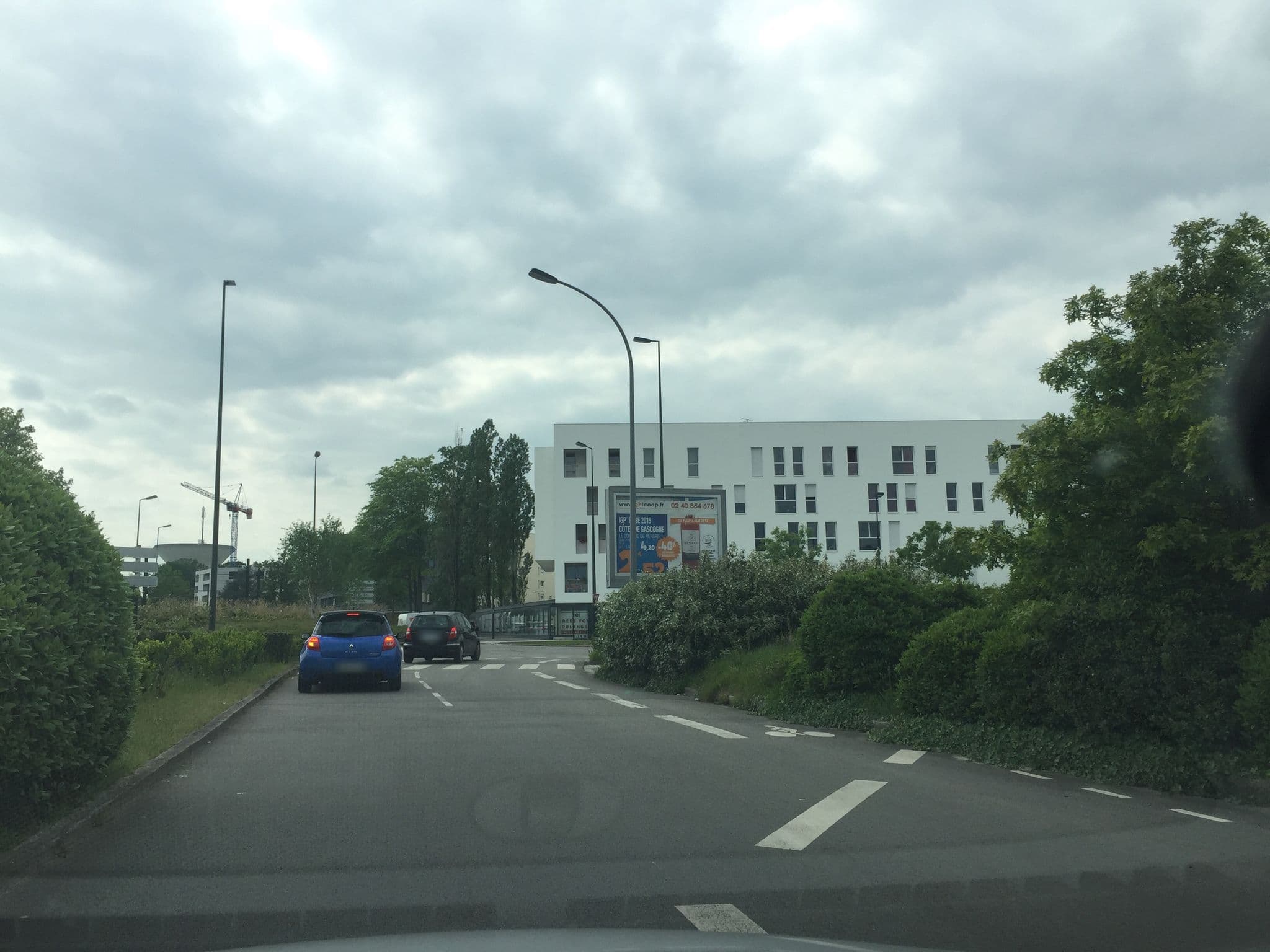 Street view near Séjours & Affaires Nantes René Cassin, Orvault — © pgiraud (CC BY-SA · Mapillary)