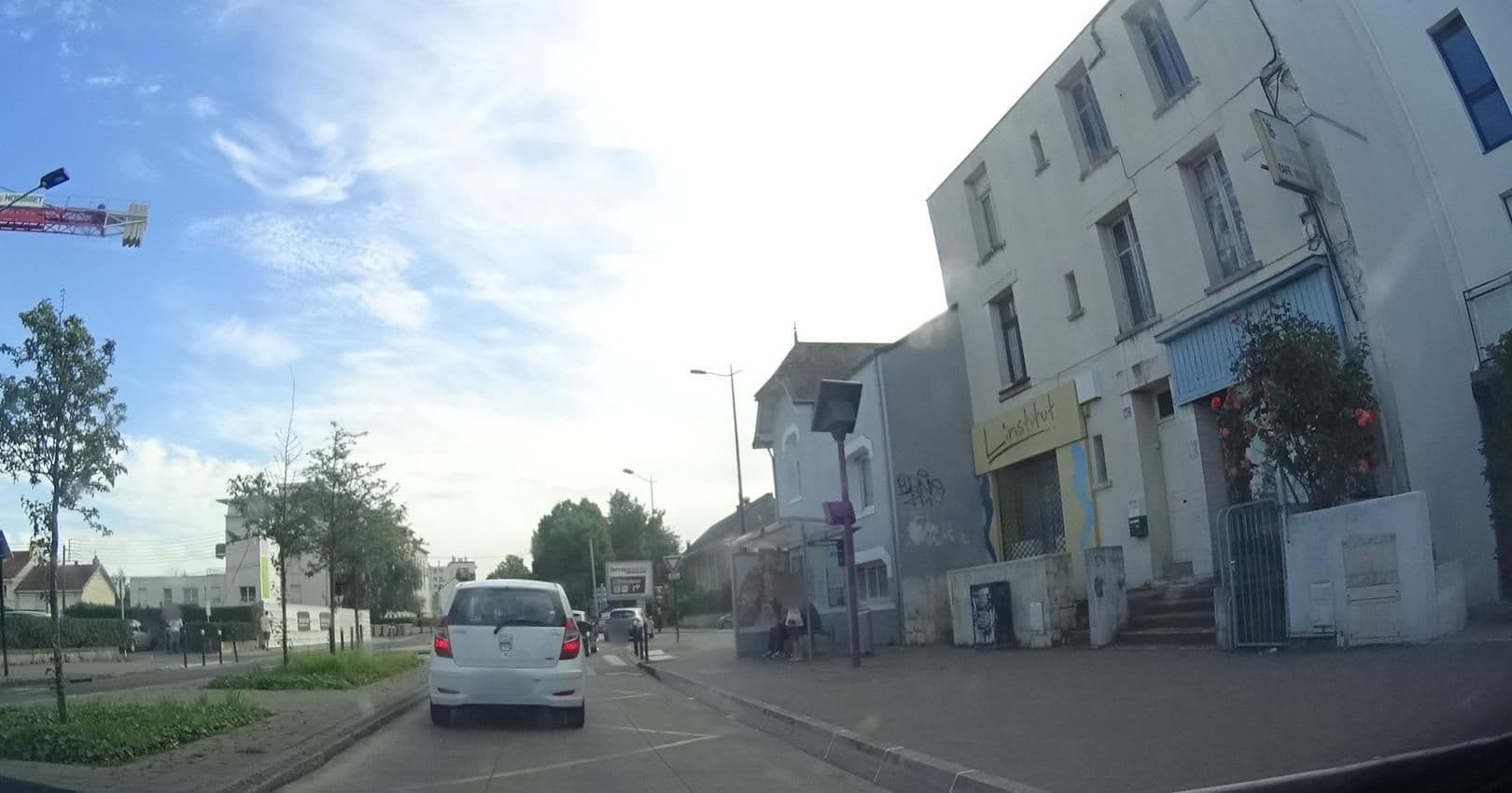Street view near A l'Arrêt des Transporteurs, Nantes — © paysredon (CC BY-SA · Mapillary)