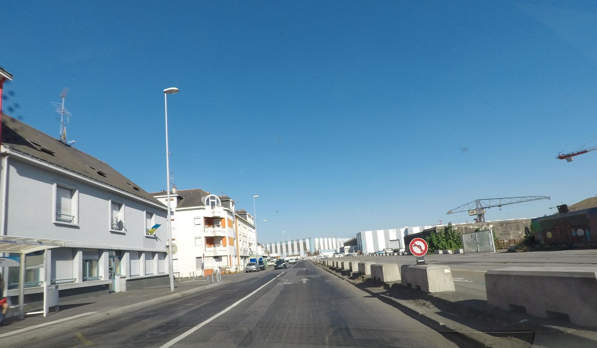 Street view near Chez Nous, Saint-Nazaire — © maftieu (CC BY-SA · Mapillary)