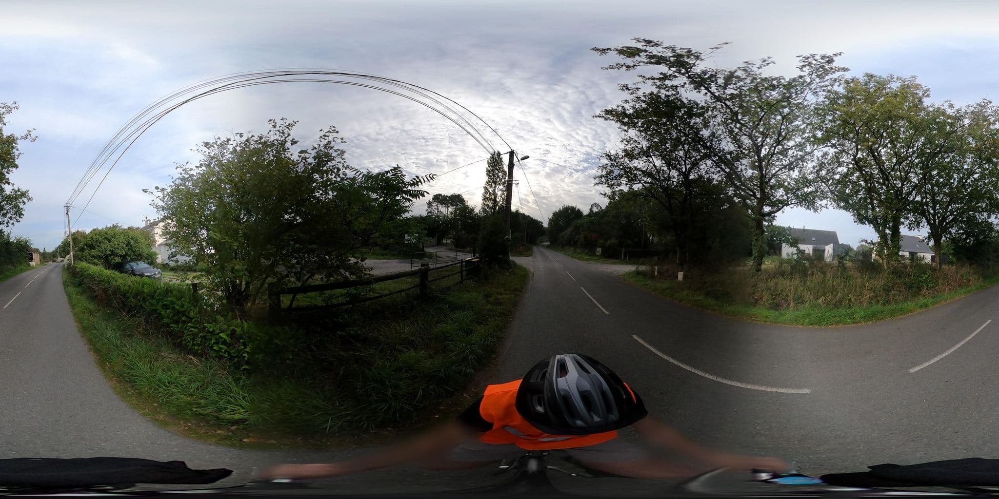 Street view near Domaine de Brittia, Saint-André-des-Eaux — © axellec (CC BY-SA · Mapillary)