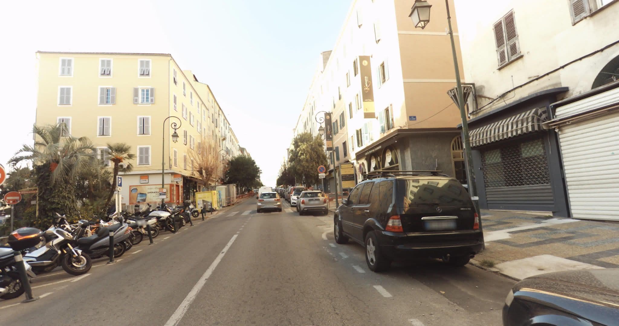 Street view near HOTEL KALLISTE, Ajaccio — © sogefi (CC BY-SA · Mapillary)