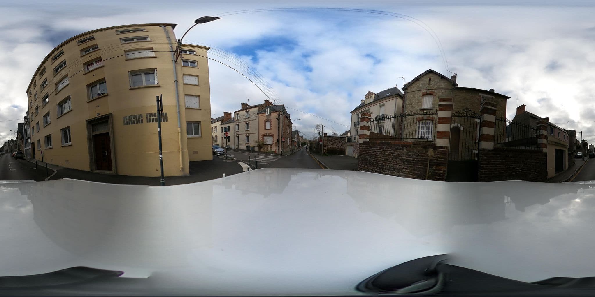 Street view near Chambres de Condate, Rennes — © Caramel (CC BY-SA · Mapillary)