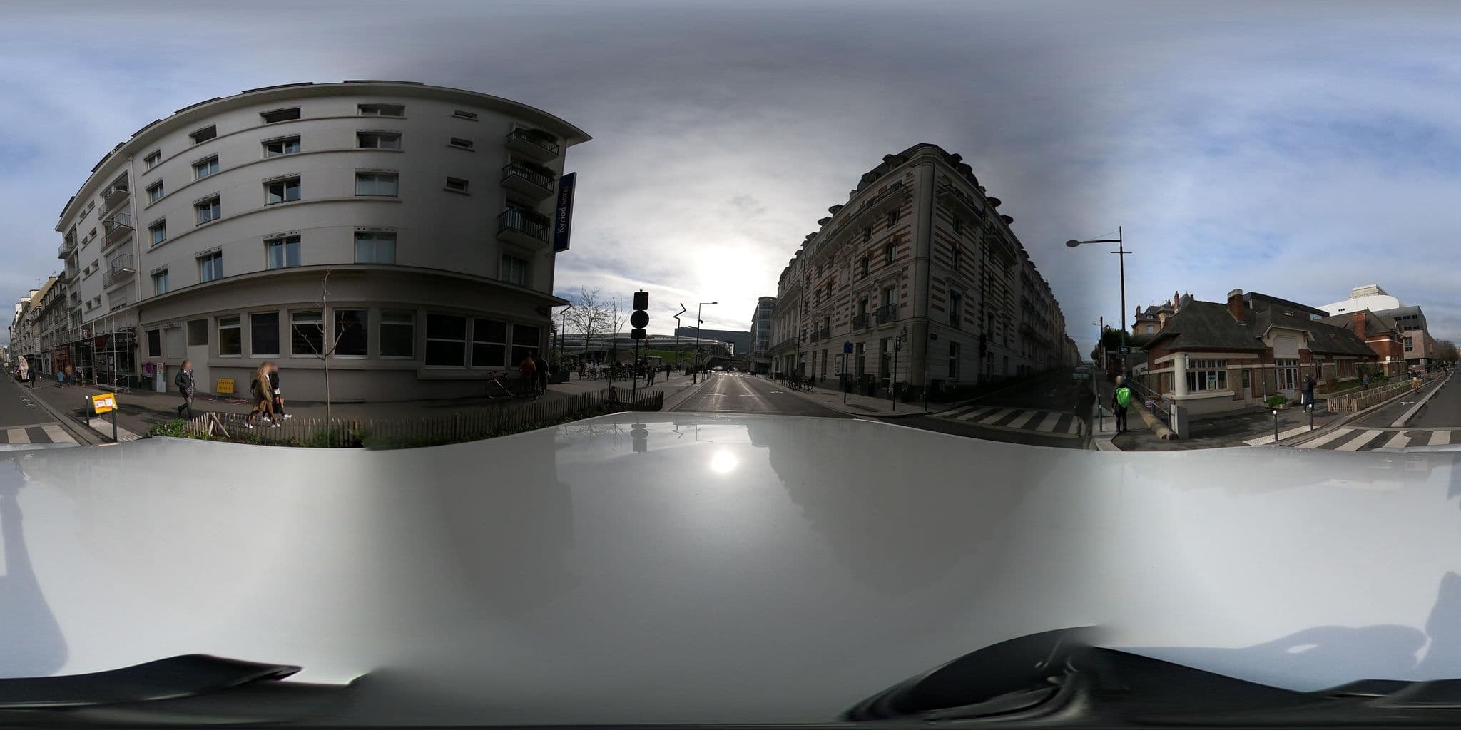 Street view near Citotel Hotel Le Bretagne Rennes, Rennes — © Caramel (CC BY-SA · Mapillary)