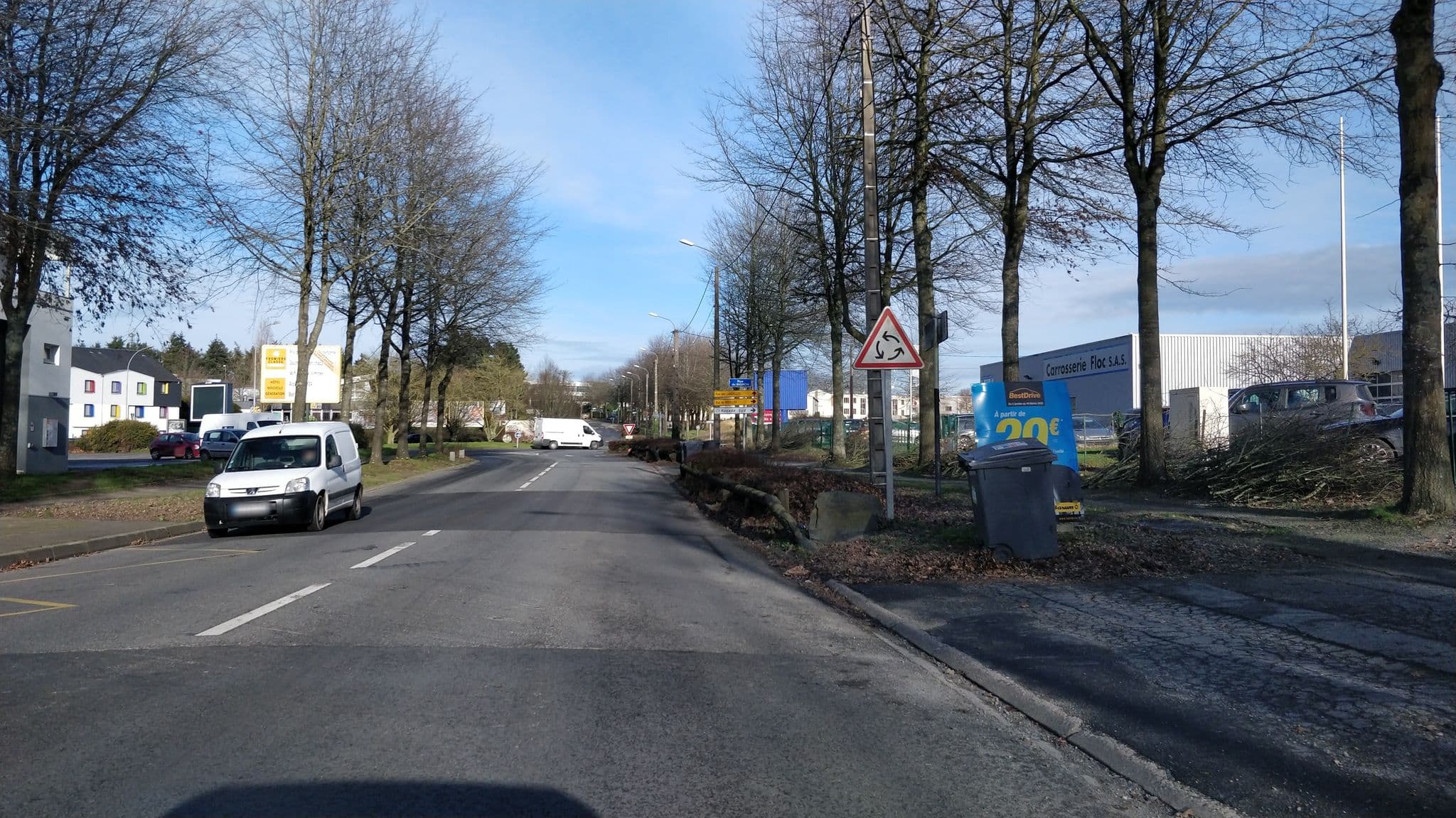 Street view near Stars Rennes, Chantepie — © mgageo (CC BY-SA · Mapillary)