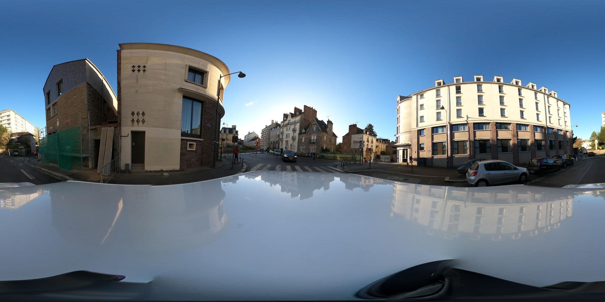 Street view near Citea hotel, Rennes — © Caramel (CC BY-SA · Mapillary)