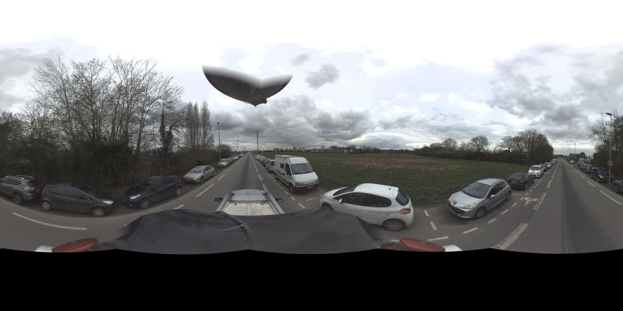 Street view near Le Relais du val blanc, Chantepie — © sig_rm (CC BY-SA · Mapillary)