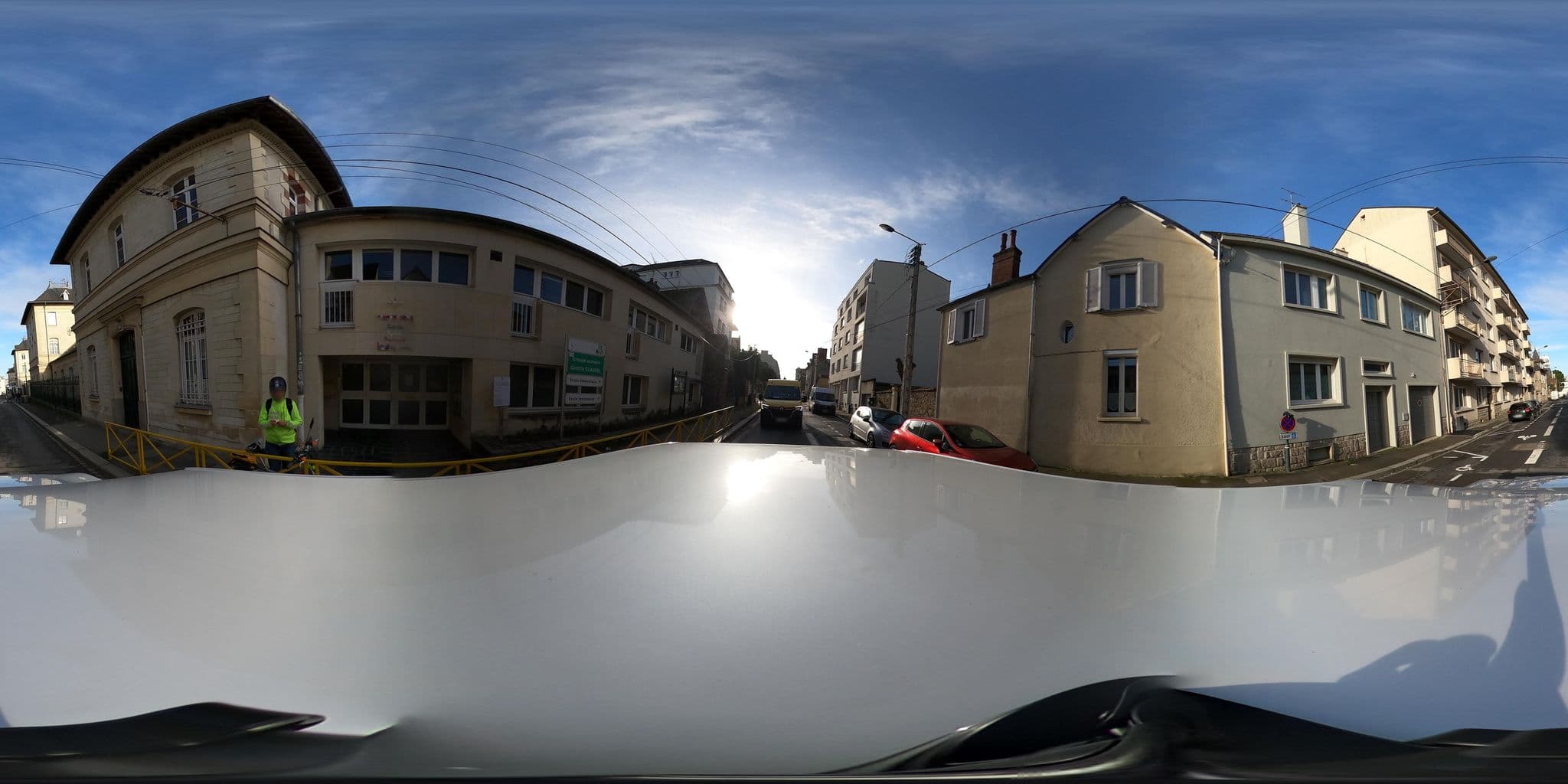 Street view near Centres de Loisirs Municipaux, Rennes — © Caramel (CC BY-SA · Mapillary)