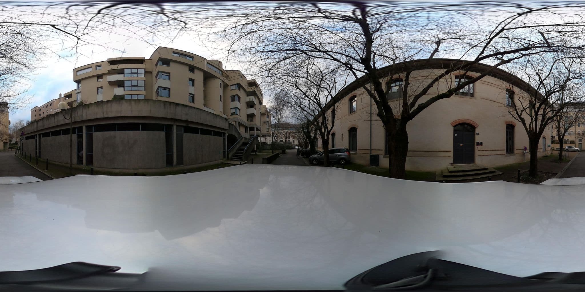 Street view near Magic Hall, Rennes — © Caramel (CC BY-SA · Mapillary)
