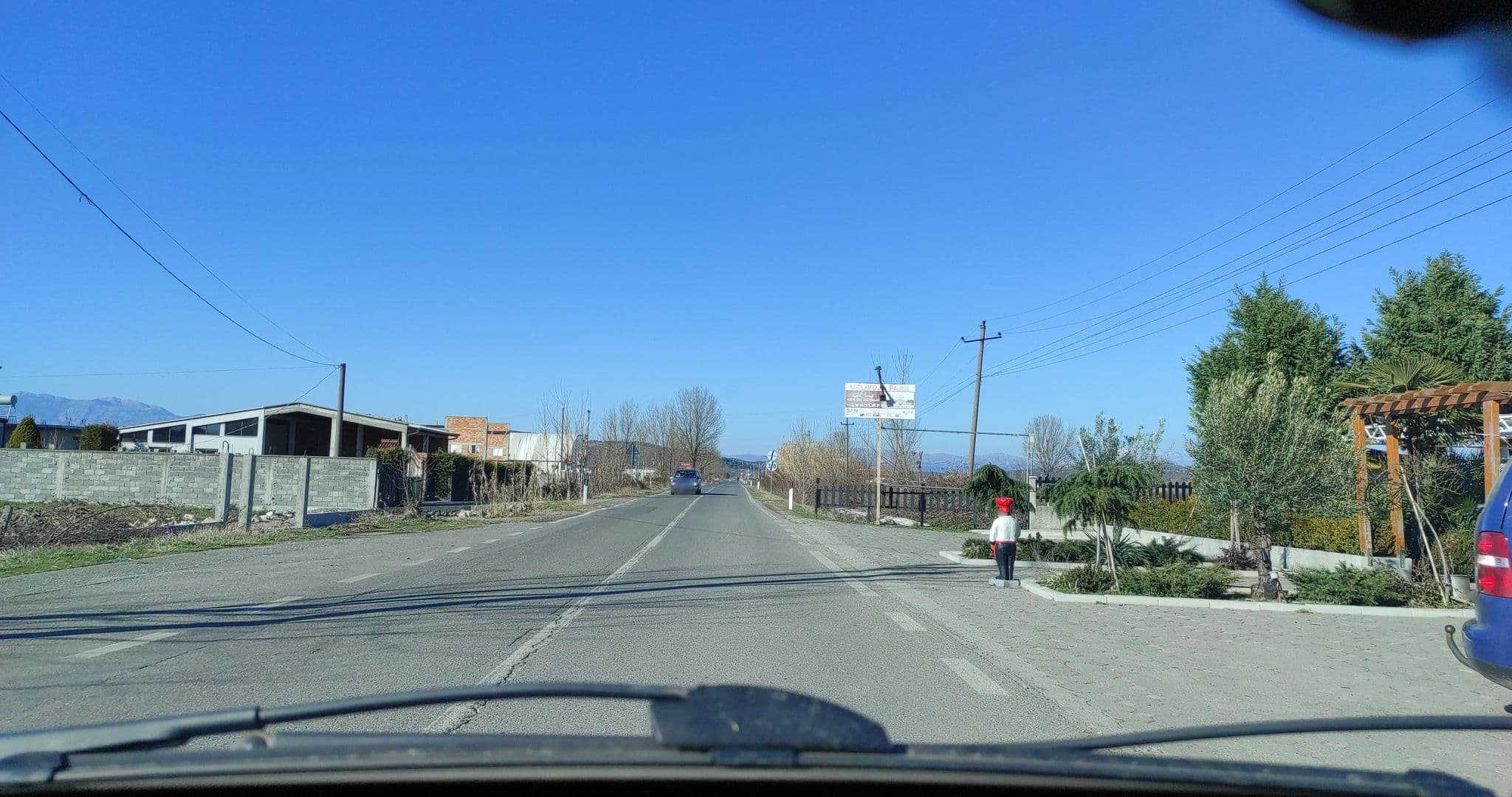 Street view near Velipoja Park, Gjadër, Dajc — © denisju_osm (CC BY-SA · Mapillary)