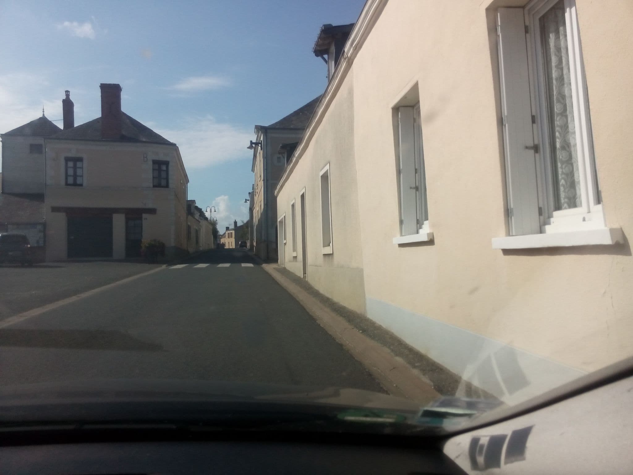 Street view near Auberge au Relais du Plessis Bourré, Soulaire — © jibec (CC BY-SA · Mapillary)