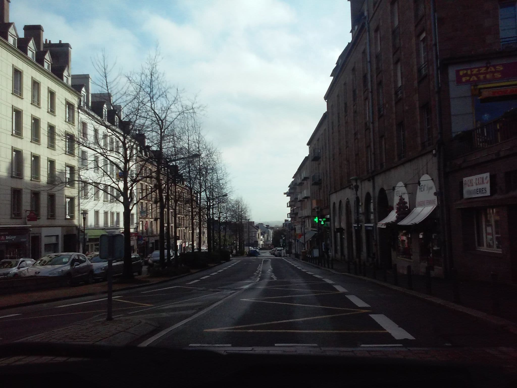Street view near L'Escale Fougeraise, Fougères — © pymouss (CC BY-SA · Mapillary)