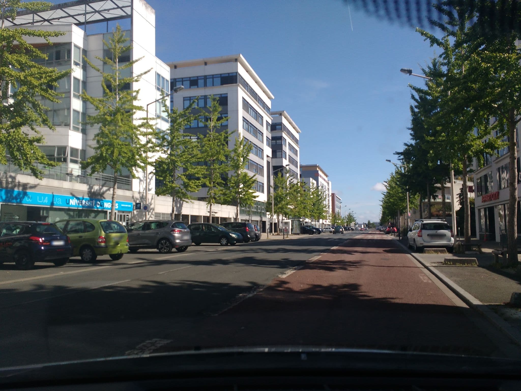 Street view near Appart'City Angers, Angers — © kwiky (CC BY-SA · Mapillary)
