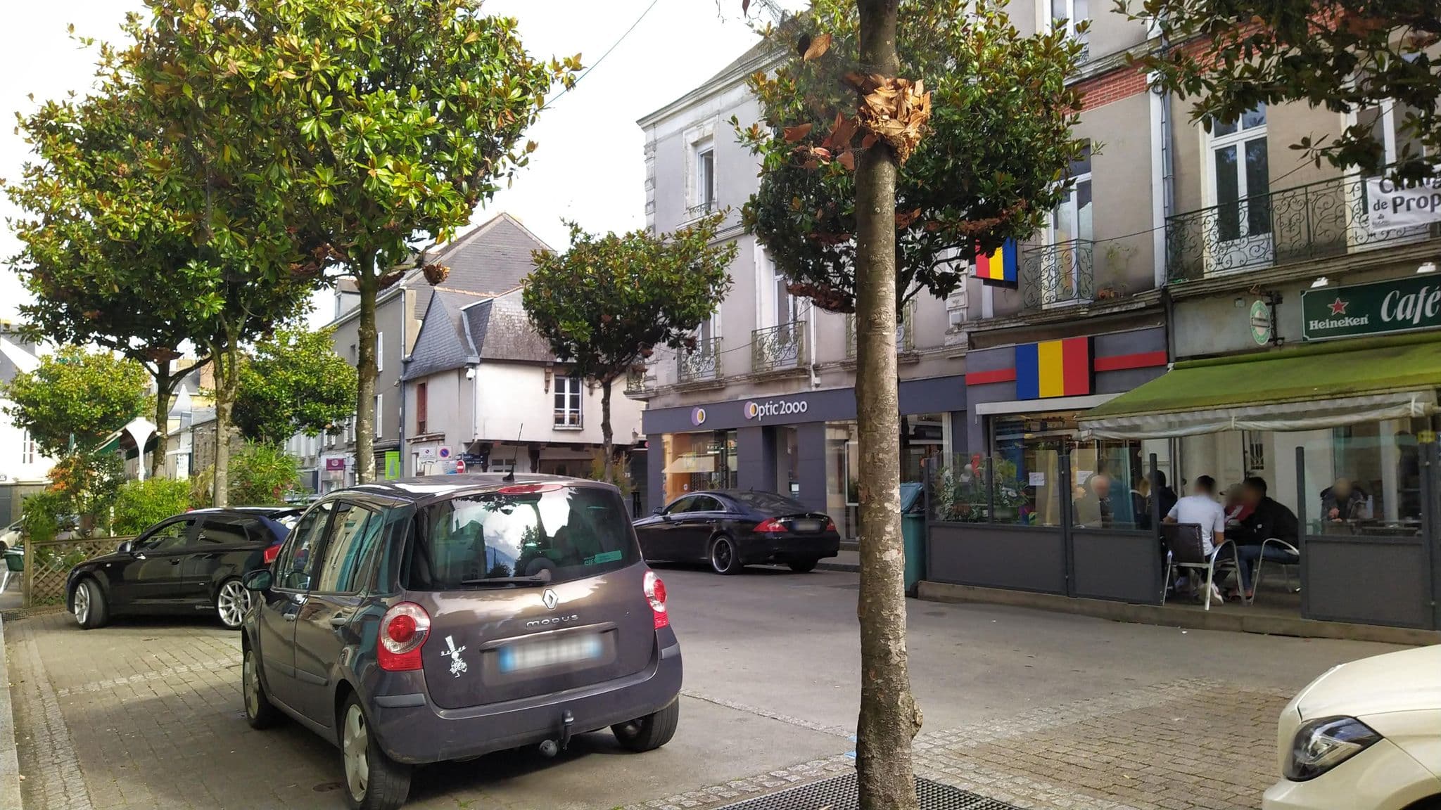 Street view near Appartement de Charme, Châteaubriant — © kalepom (CC BY-SA · Mapillary)