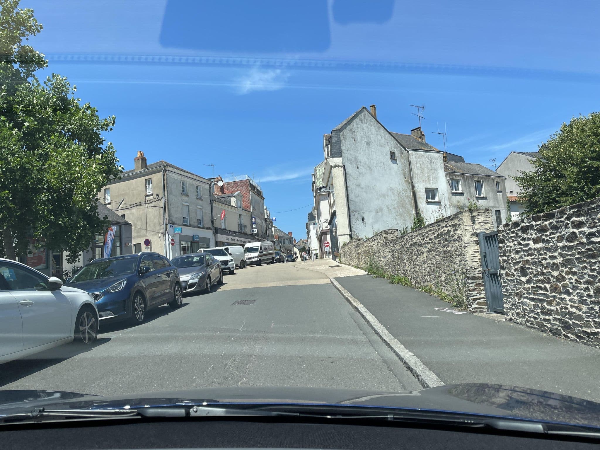 Street view near Loire Escale, Ancenis — © kino (CC BY-SA · Mapillary)