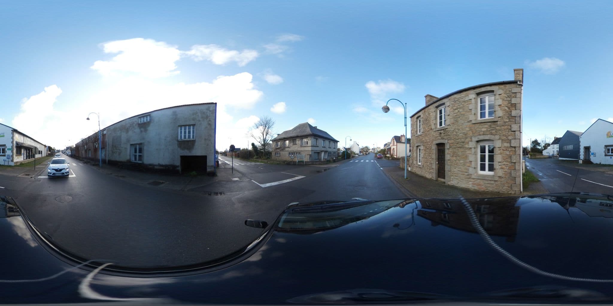 Street view near Gîtes Ruraux de Pen-Kear, Plouescat — © c_mobilite (CC BY-SA · Mapillary)