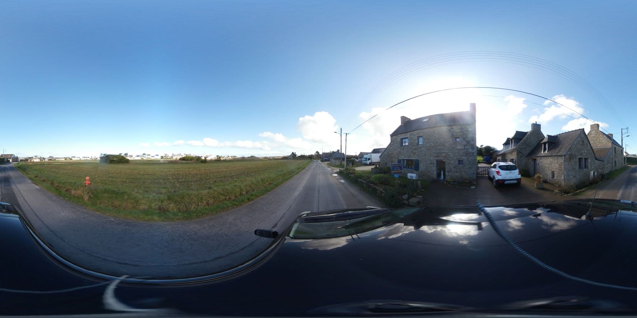 Street view near Ty Glaz Du, Santec — © c_mobilite (CC BY-SA · Mapillary)