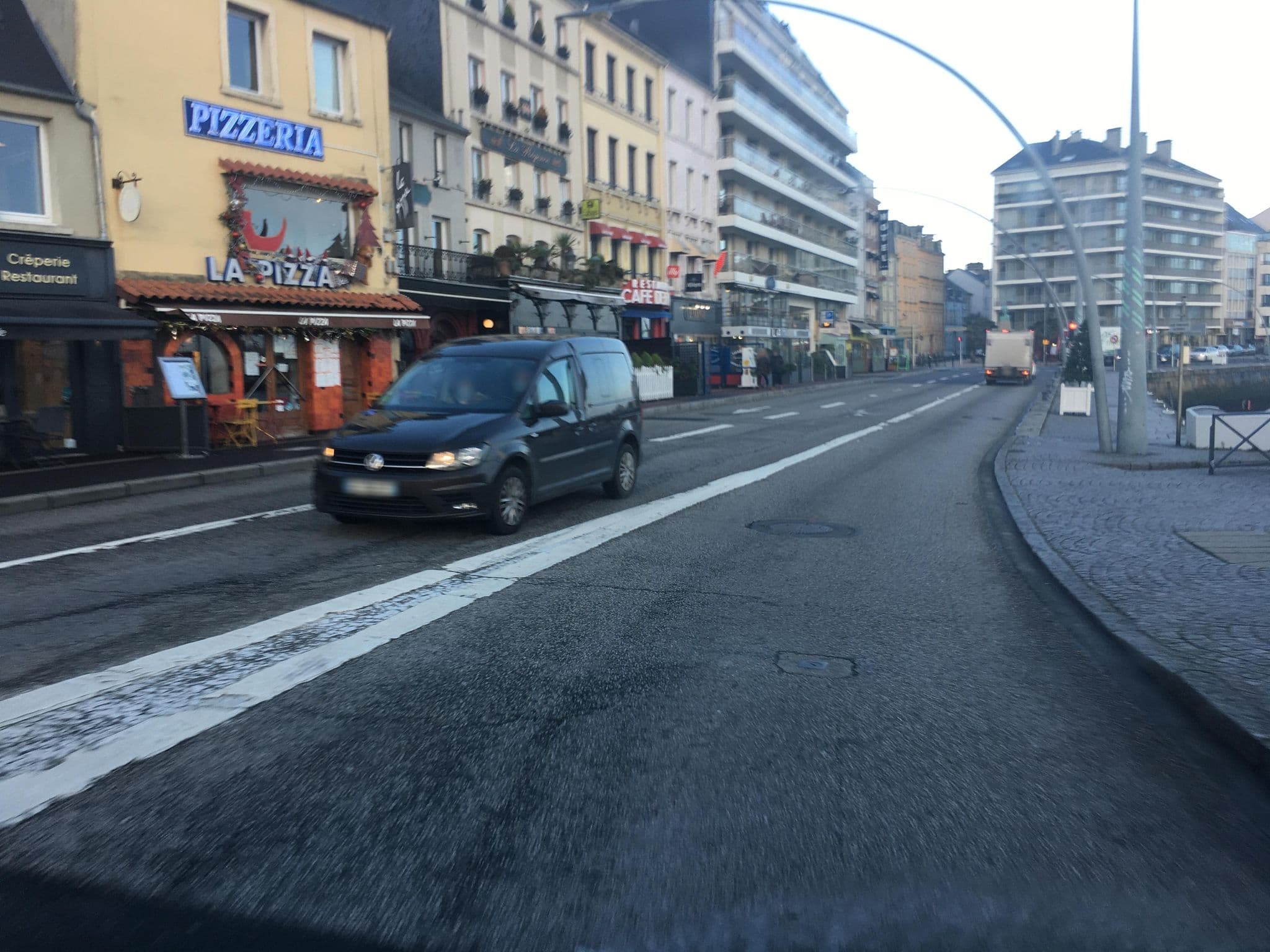 Street view near Logis De France La Regence Hotel Cherbourg-Octeville, Cherbourg — © raymond (CC BY-SA · Mapillary)