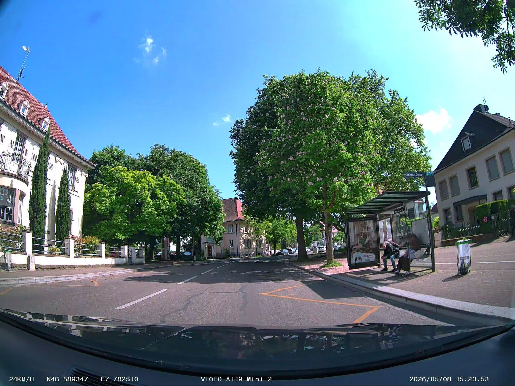 Street view near Hôtel des XV, Strasbourg — © soulcover (CC BY-SA · Mapillary)