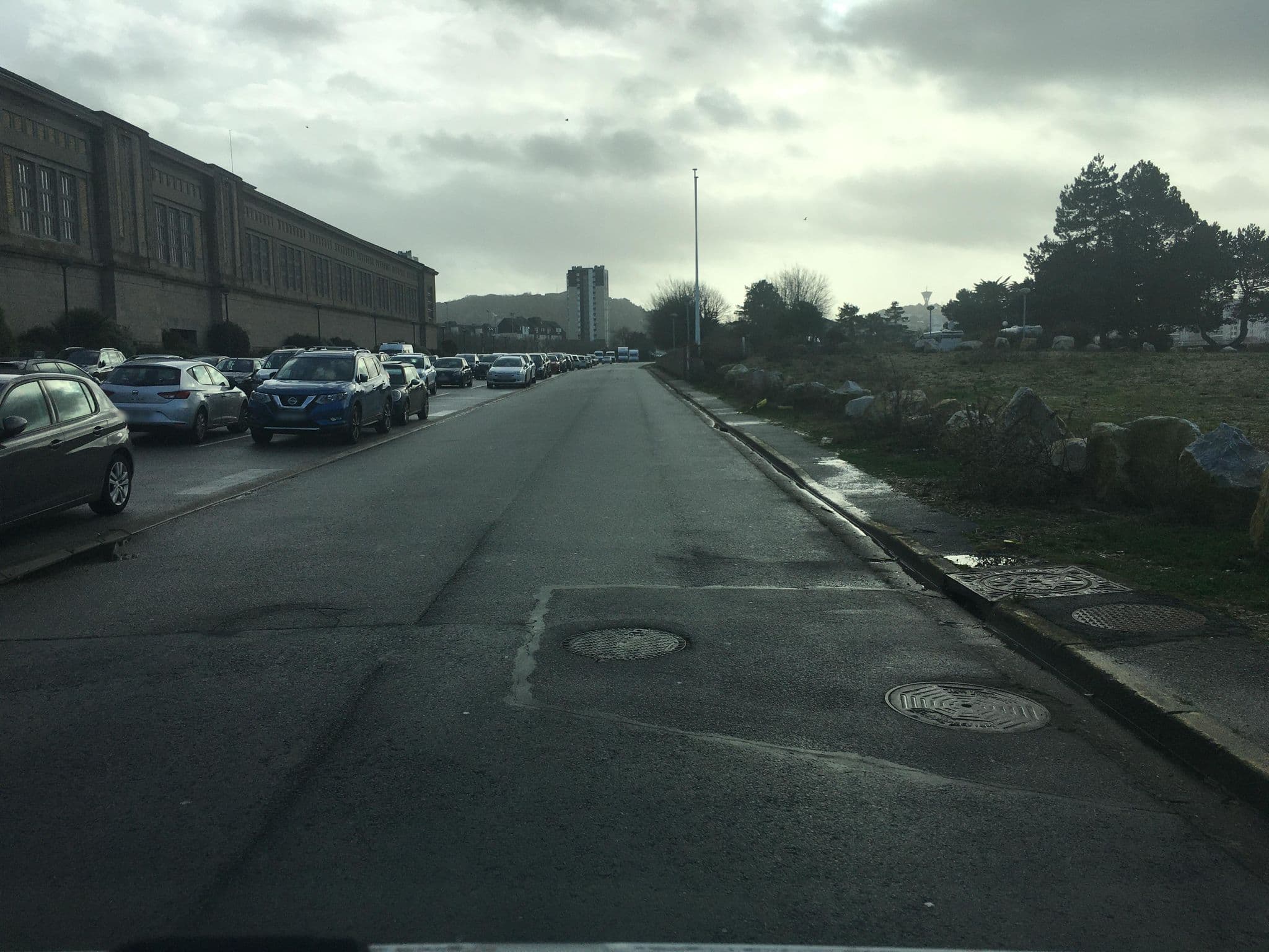 Street view near Hôtel Marina, Cherbourg — © raymond (CC BY-SA · Mapillary)