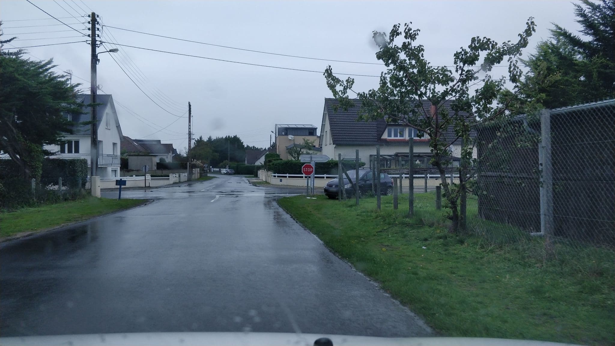 Street view near Centre de Vacances et de Classes de Mer des Pupilles de l'Enseignement Public, Bréhal — © mgageo (CC BY-SA · Mapillary)