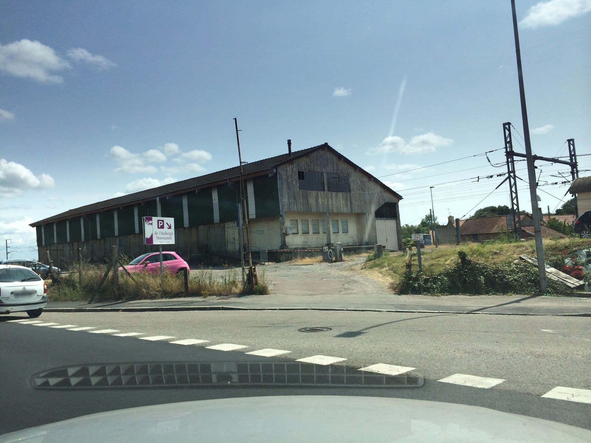 Street view near L'auberge Normande, Carentan — © cquest (CC BY-SA · Mapillary)