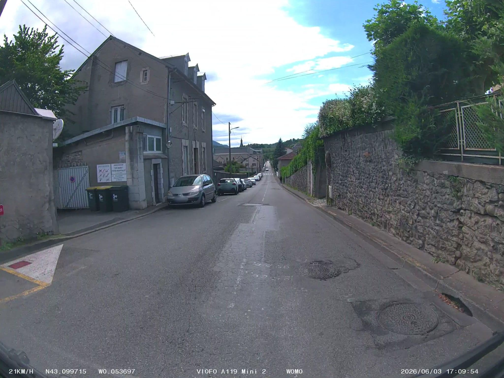 Street view near Maison Saint Matteo, Lourdes — © soulcover (CC BY-SA · Mapillary)
