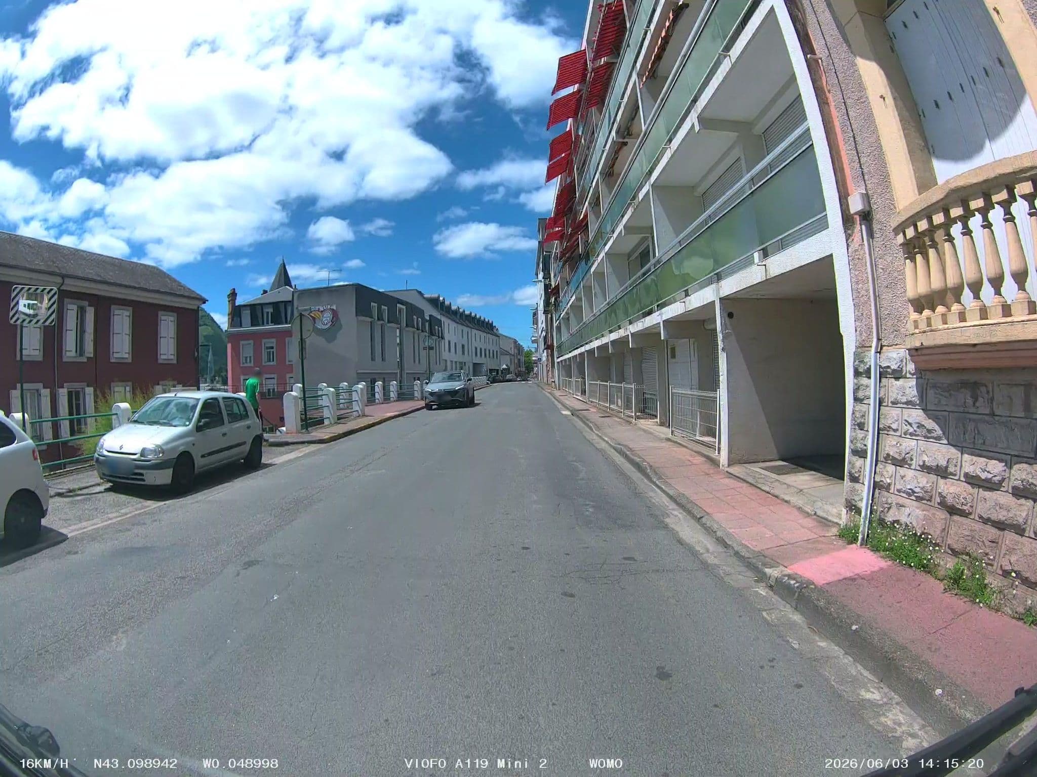 Street view near Hôtel Restaurant la Colombière, Lourdes — © soulcover (CC BY-SA · Mapillary)