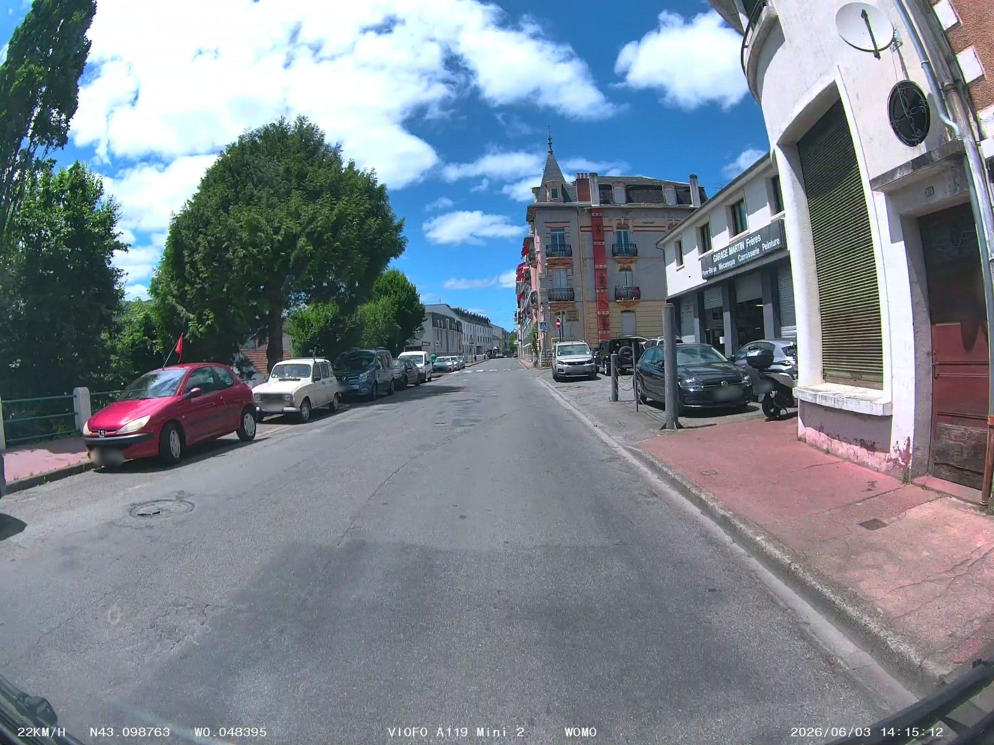 Street view near Hôtel Restaurant Marie-Louise, Lourdes — © soulcover (CC BY-SA · Mapillary)