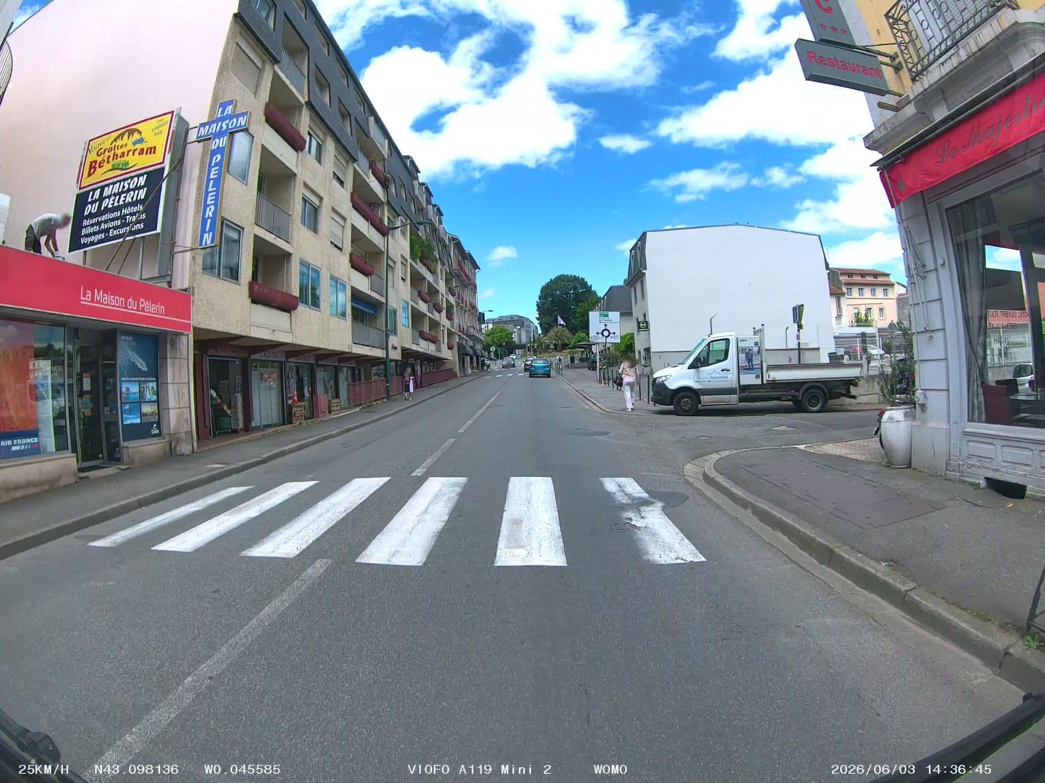 Street view near Magestic, Lourdes — © soulcover (CC BY-SA · Mapillary)