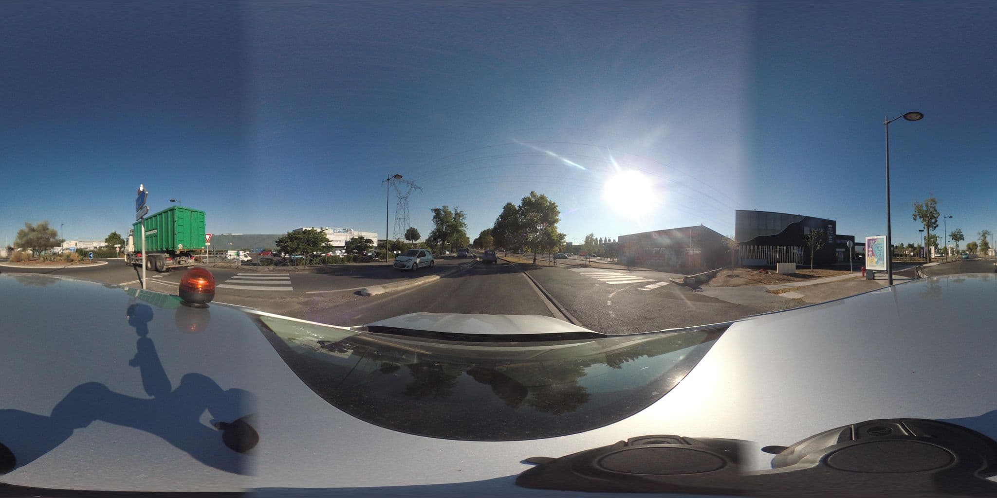 Street view near Chateau Grasset, Sainte-Eulalie — © pieroman (CC BY-SA · Mapillary)