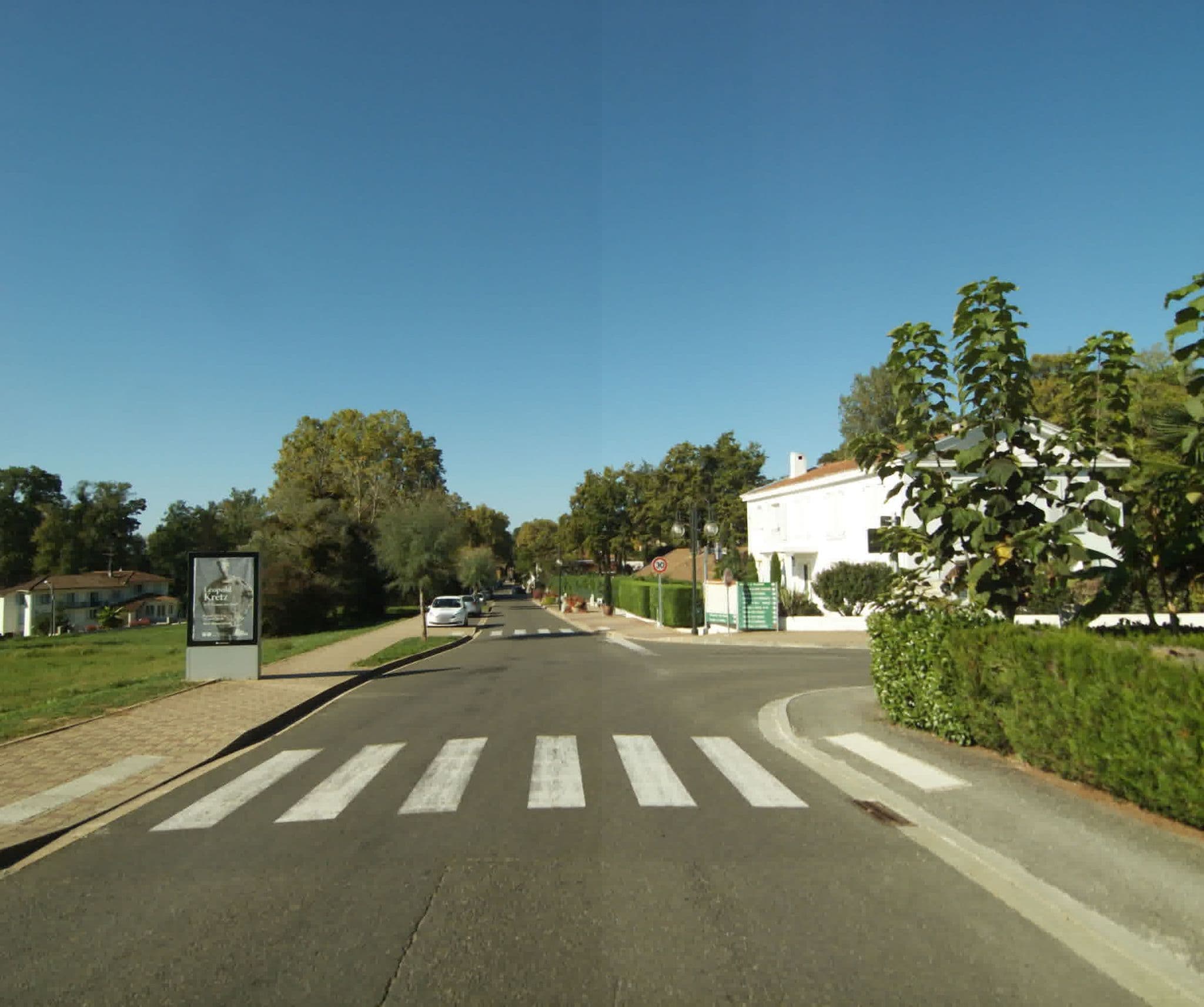 Street view near Appartement T1 à 300m des thermes de Barbotan, Cazaubon — © sogefi (CC BY-SA · Mapillary)