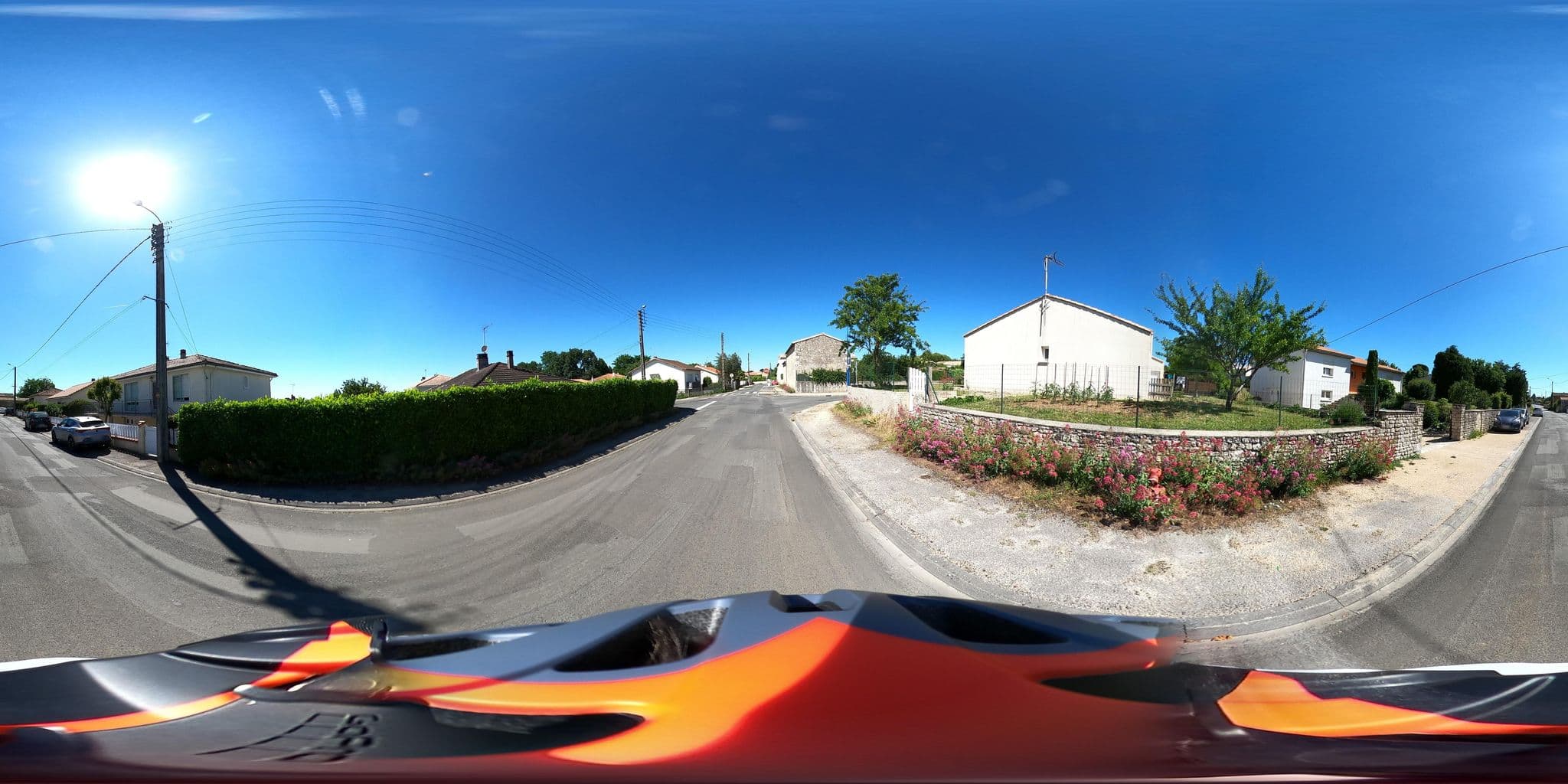 Street view near La Maison du Gardien Domaine du Château des Loups, Échiré — © cayenne (CC BY-SA · Mapillary)
