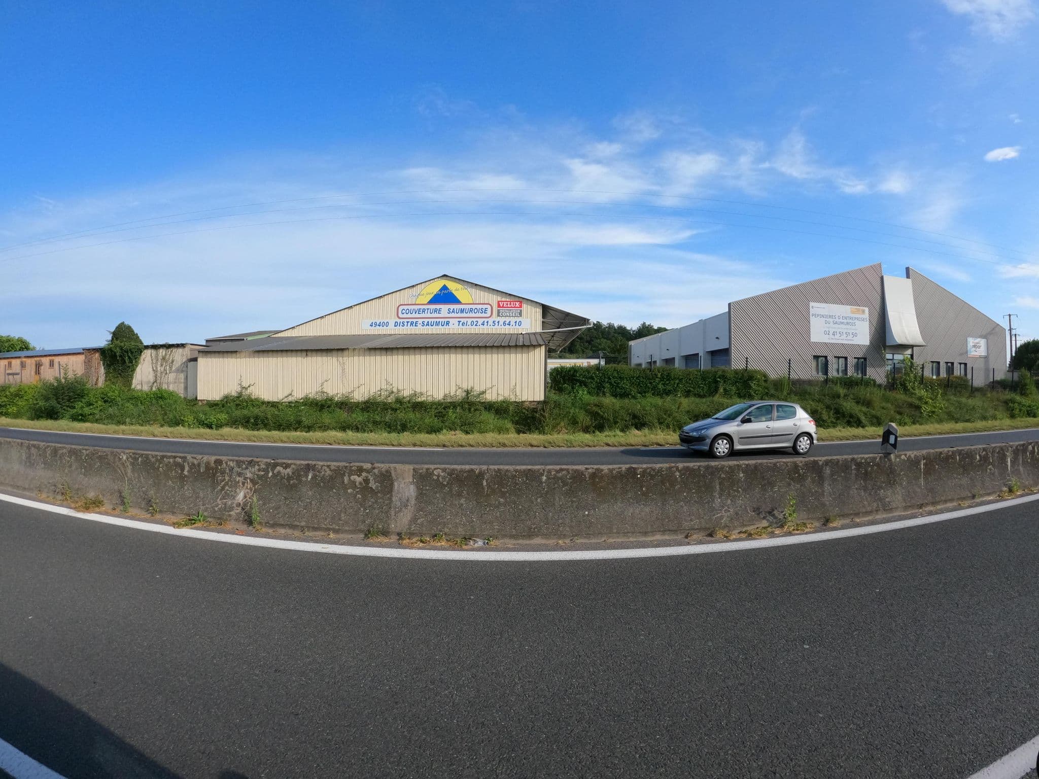 Street view near Sofigex, Distré — © stephanep (CC BY-SA · Mapillary)