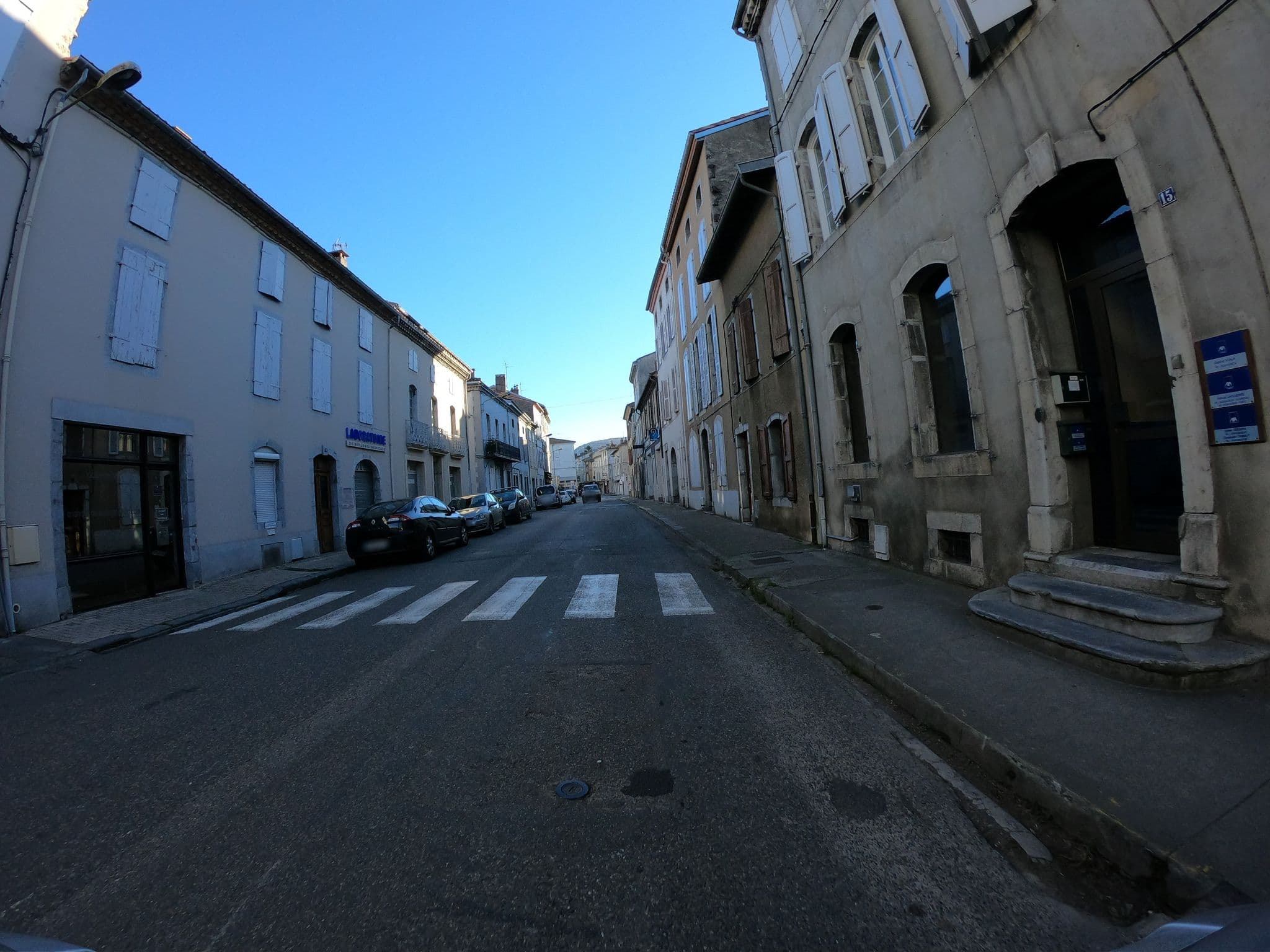 Street view near Chambres d'hôtes, Saint-Girons — © joostjakob (CC BY-SA · Mapillary)